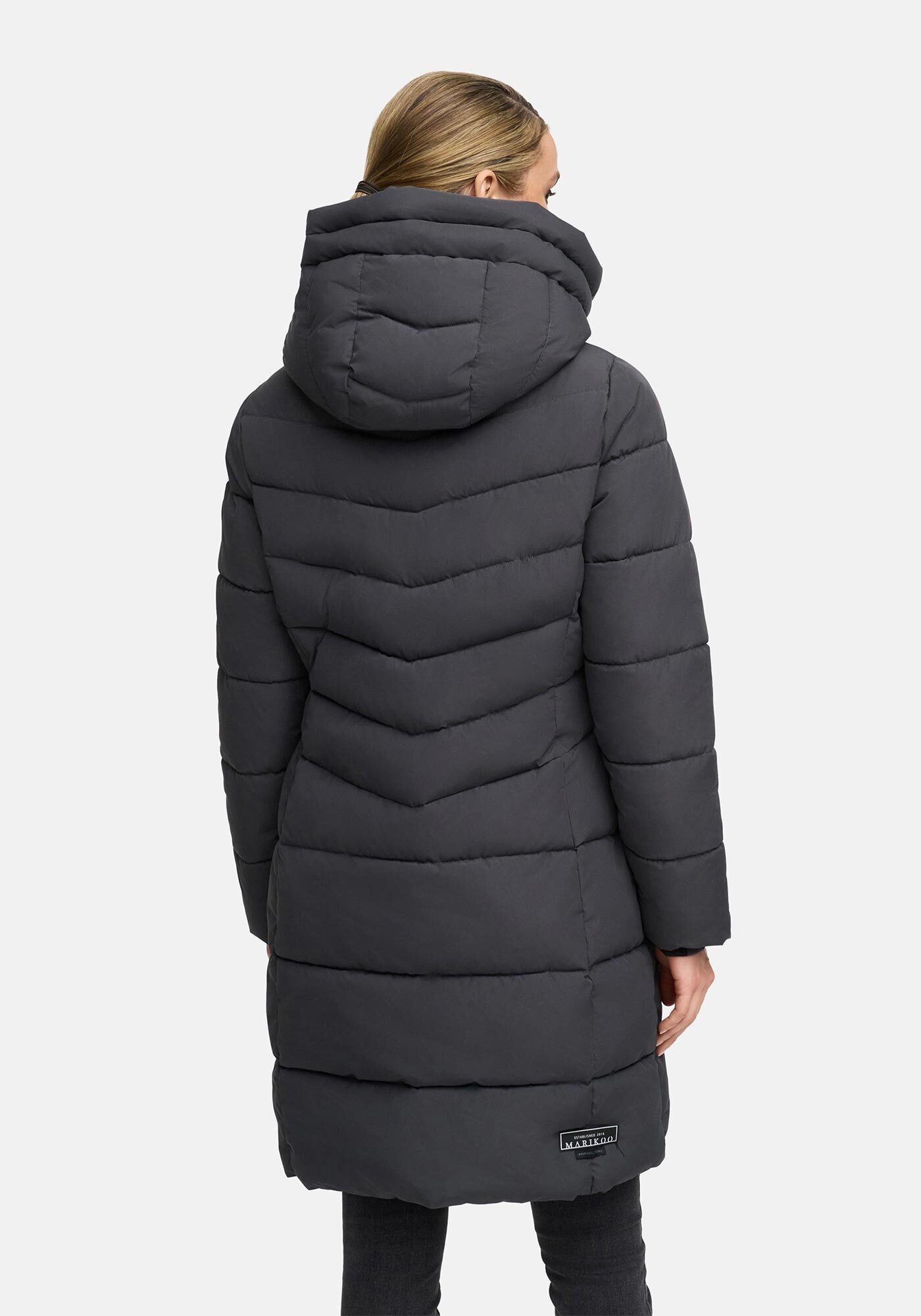 Marikoo Winterjacke »Marikoo Natsukoo Damen Winter Steppjacke lang B978«