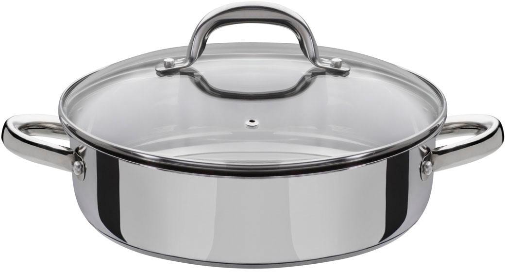 GSW Servierpfanne "Montreal" Edelstahl 1 Stk. tlg. Induktion, 24 cm