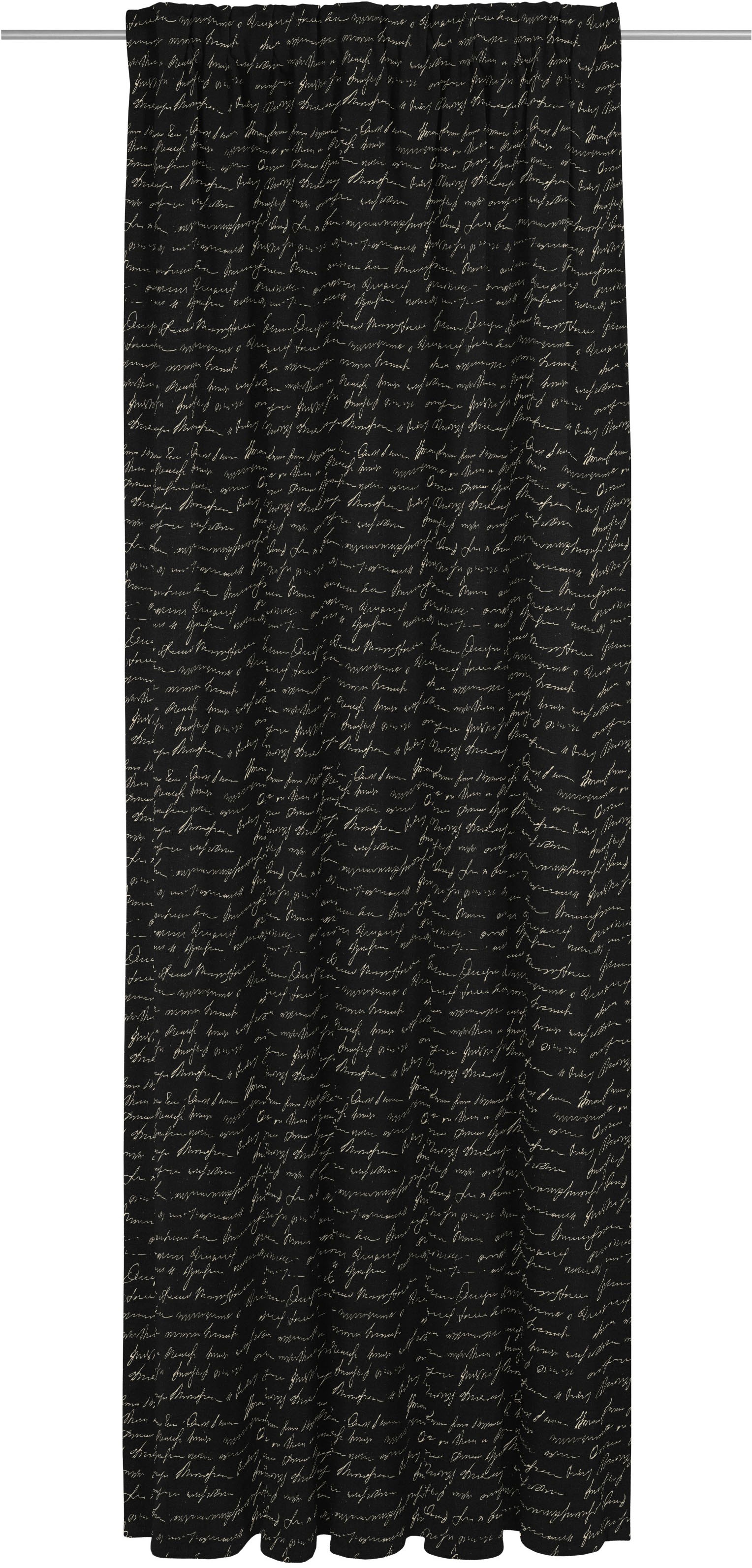 »Scribble«, kaufen St.), aus Bio-Baumwolle (1 Vorhang online nachhaltig Adam