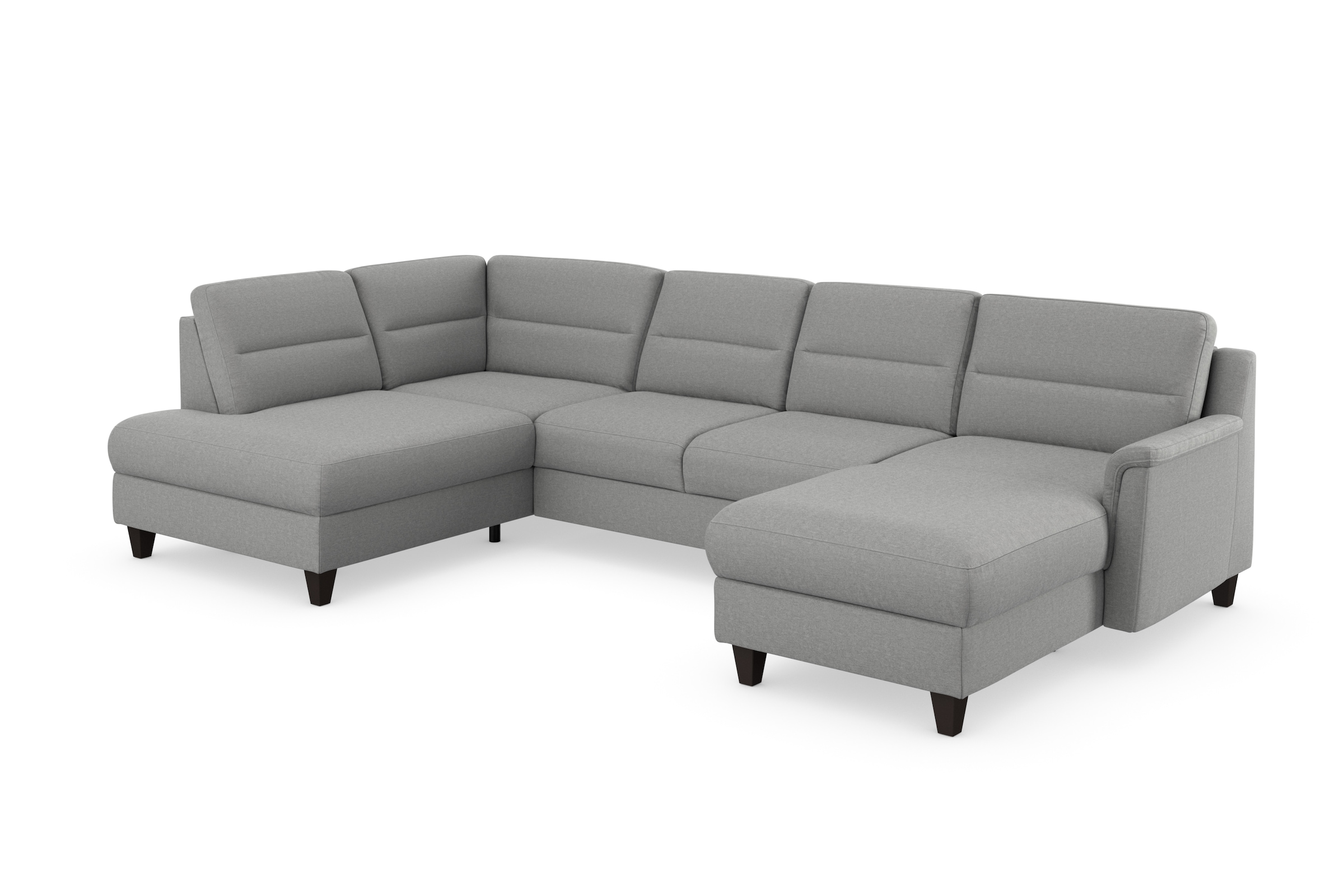 sit&more Wohnlandschaft »Farö U-Form«, inklusive Federkern, wahlweise mit Bettfunktion und Bettkasten