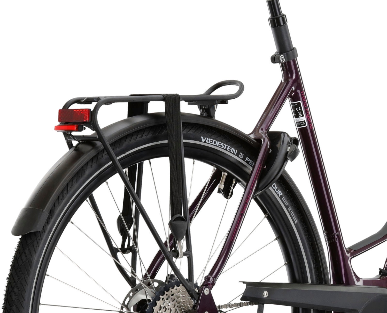 Kross E-Bike »E-Trekkingrad Trans Hybrid Prestige 630 28 Zoll lila«, 11 Gang, Shimano, DEORE XT DI2 M8050, Mittelmotor 250 W, Pedelec, Elektrofahrrad für Damen