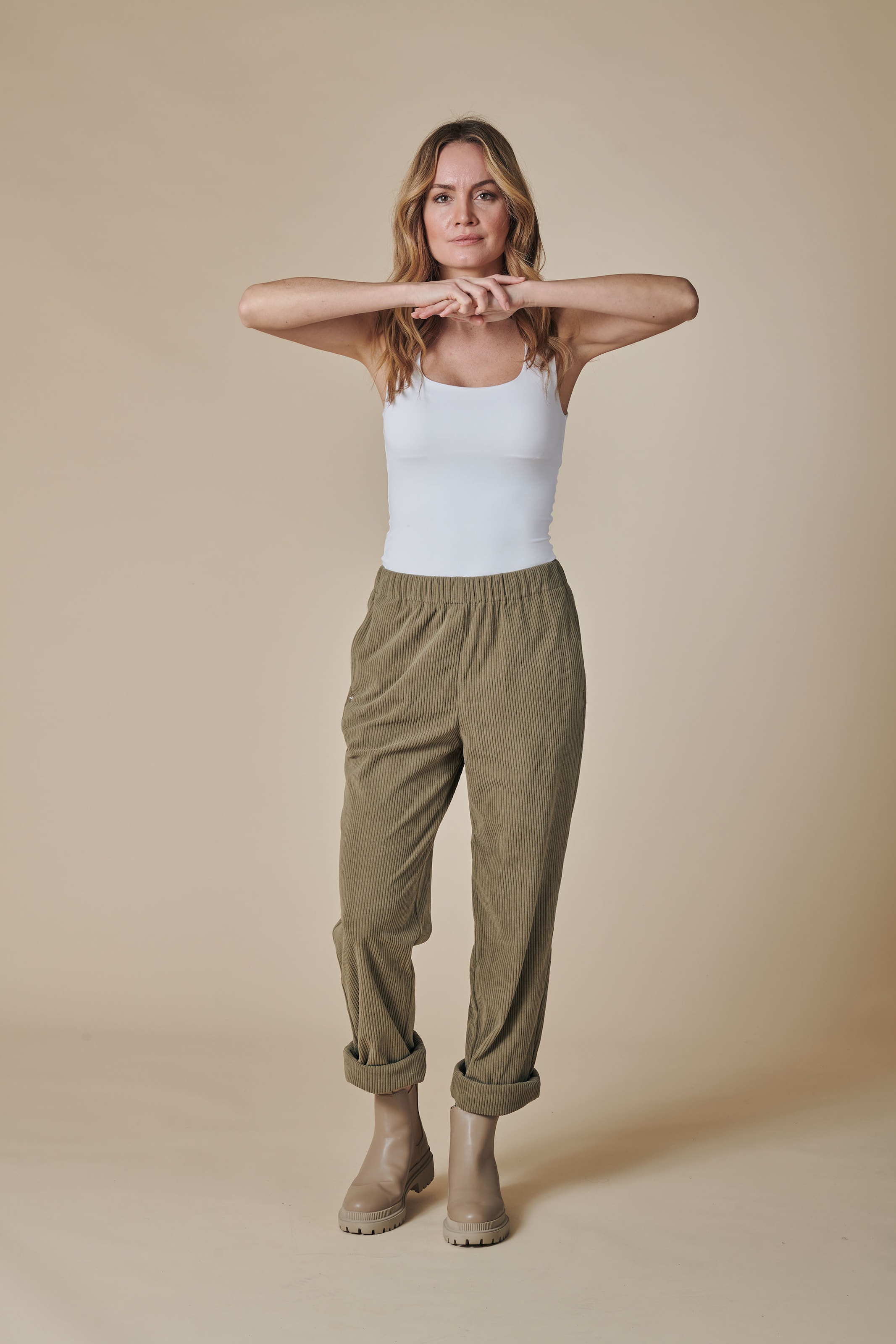 Zhrill Cordhose »ZHPIA«, mit Rippstruktur