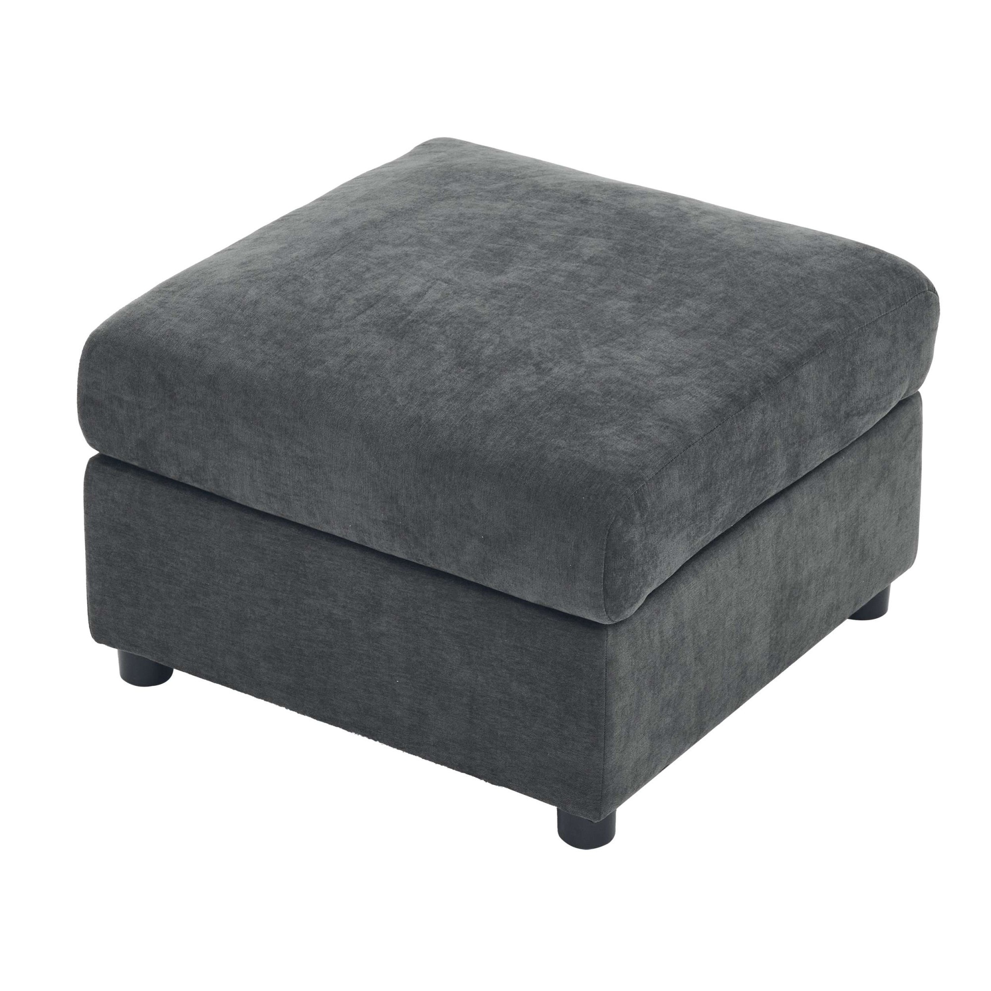 Dorel Home Polsterhocker »STILHUS Sitzhocker passend zur Serie, Breite 65 cm, Chenille-Bezug« als Modul oder separat verwendbar - individuell kombinierbar