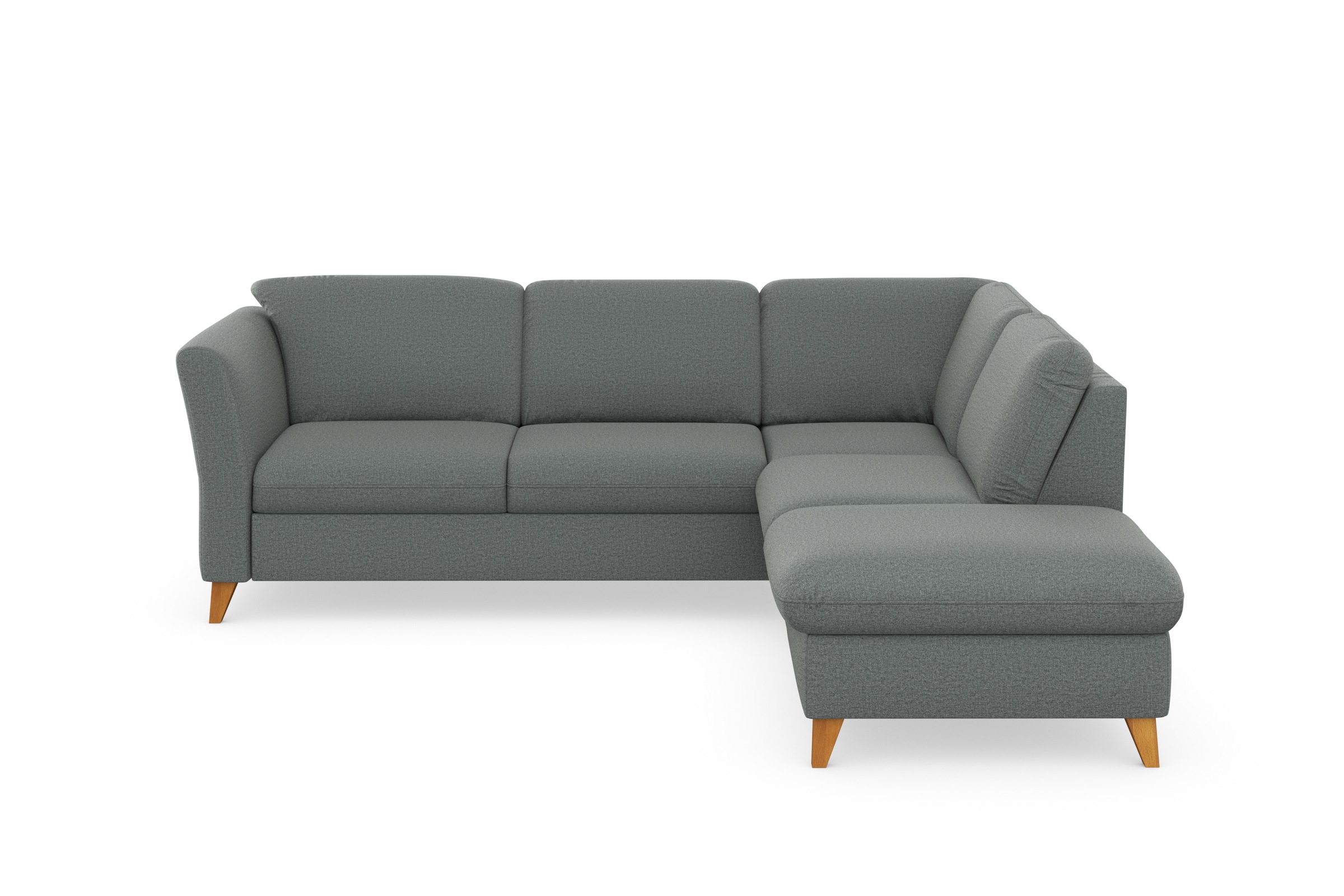 Home affaire Ecksofa »Trelleborg L-Form«, Federkern-Polsterung, wahlweise mit Bettfunktion und Stauraum