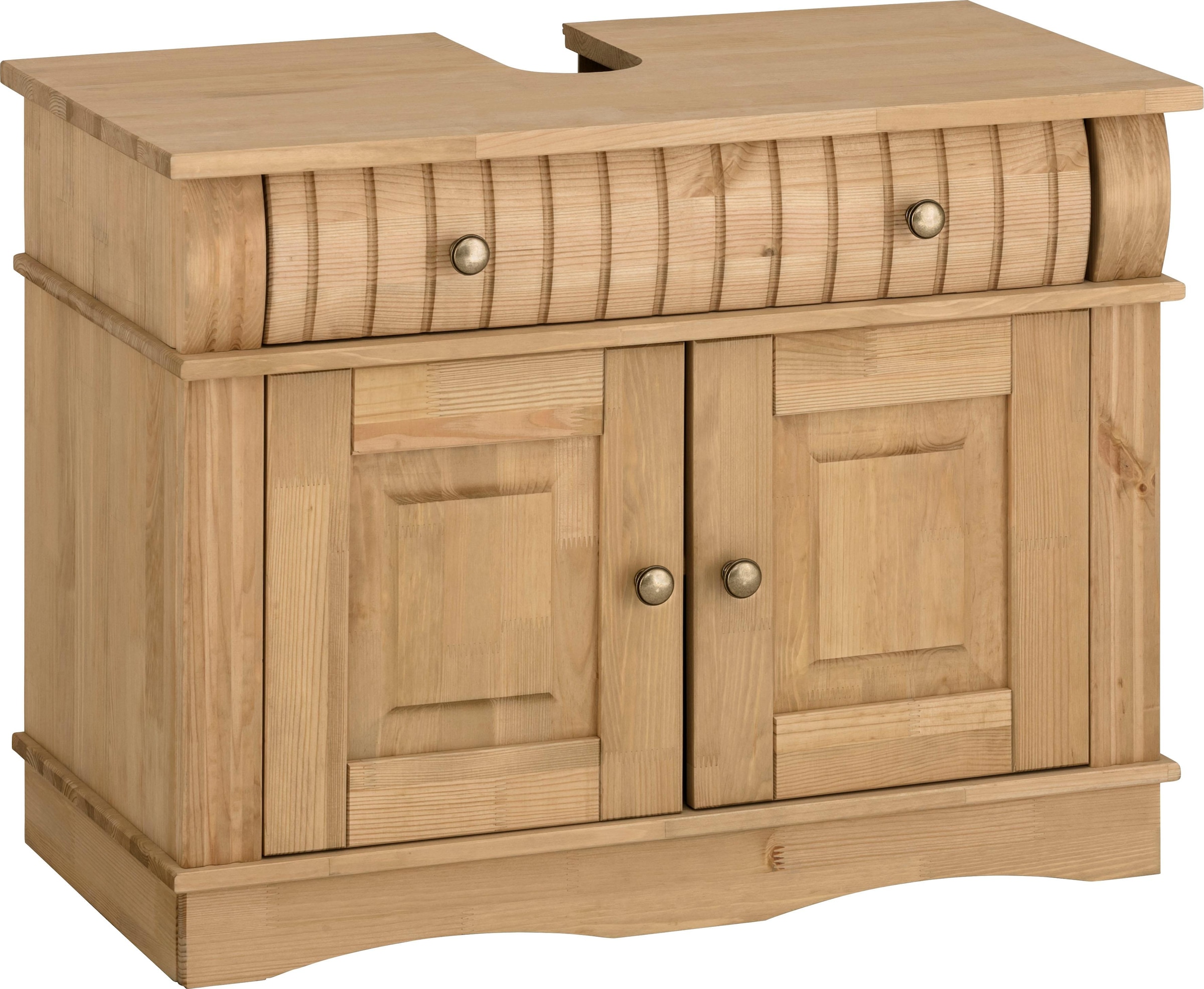 Home affaire Waschbeckenunterschrank »Teresa«, Breite 76 cm, 2 Türen, 1