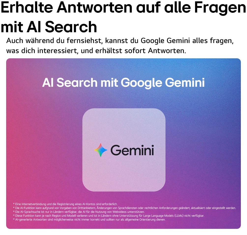 LG OLED-Fernseher »OLED42C68LA« 106 cm/42 ″ Smart-TV