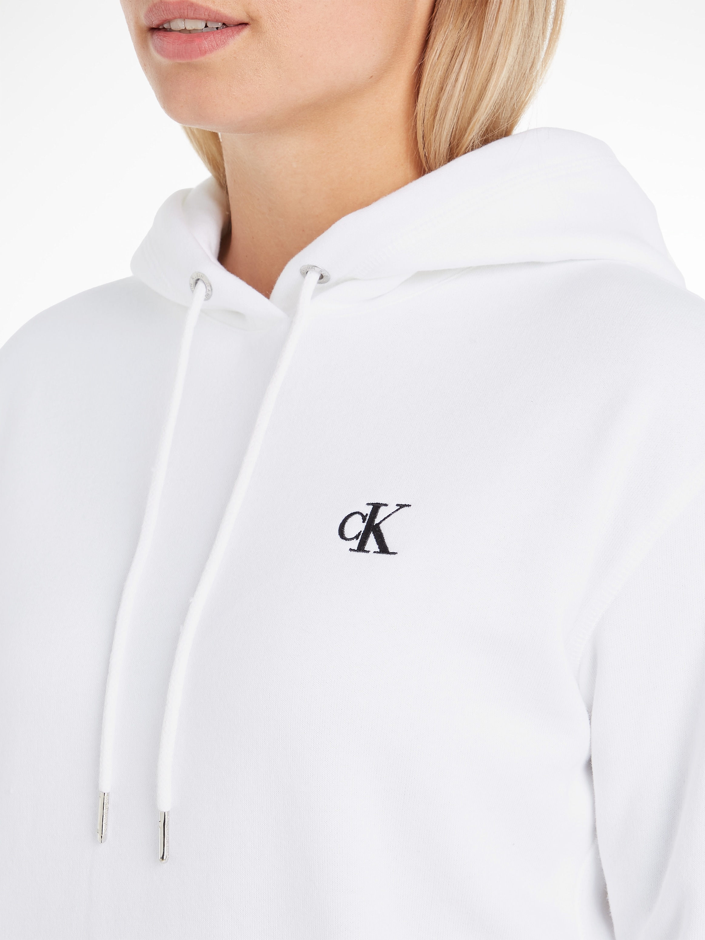 Calvin Klein Jeans Kapuzensweatshirt »CK EMBROIDERY HD«, mit CK Monogramm Stickerei