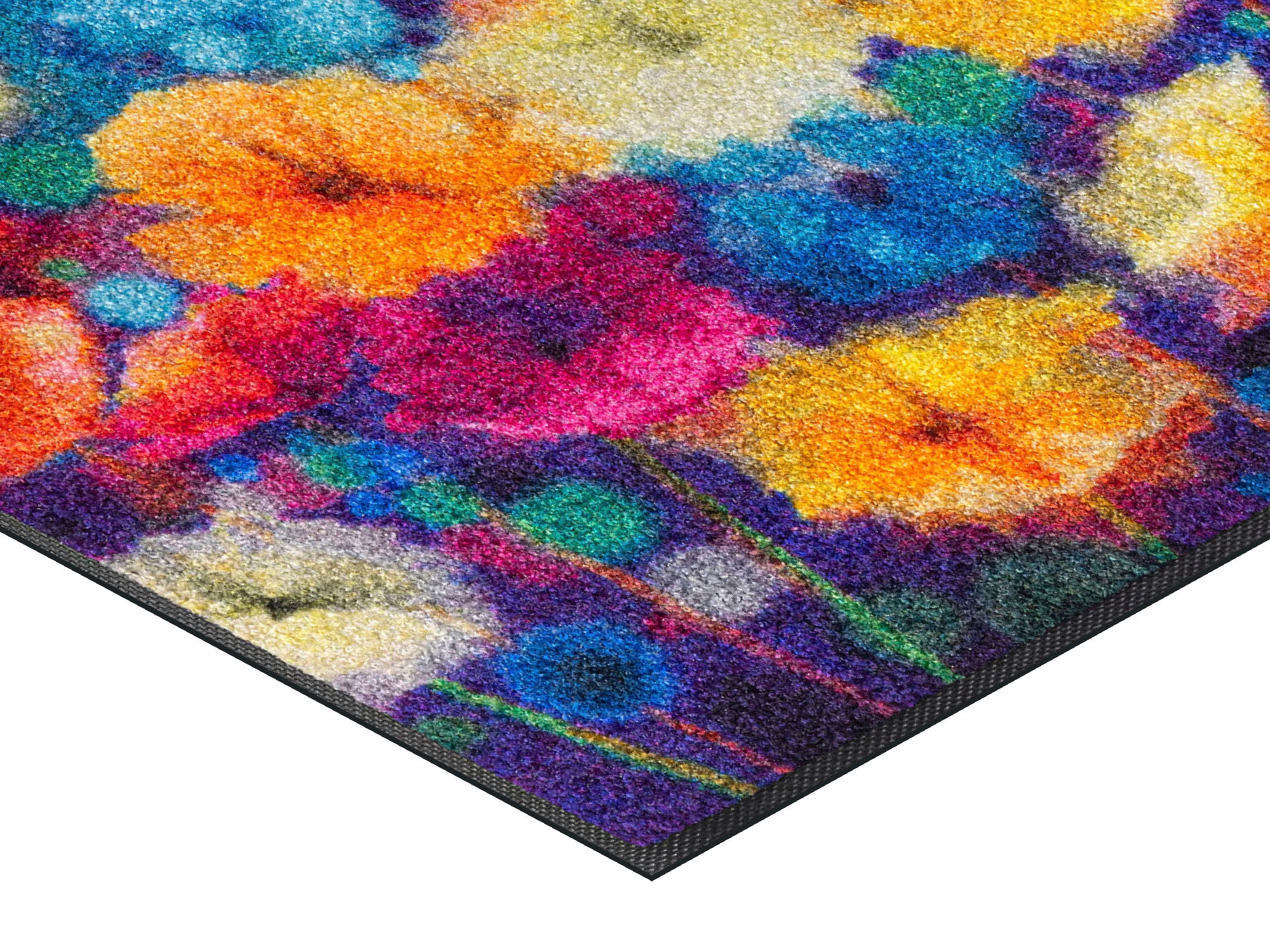 rechteckig, wash+dry »Flowerlover«, Fußmatte Blumen, by rutschhemmend, Motiv waschbar Schmutzfangmatte, Kleen-Tex