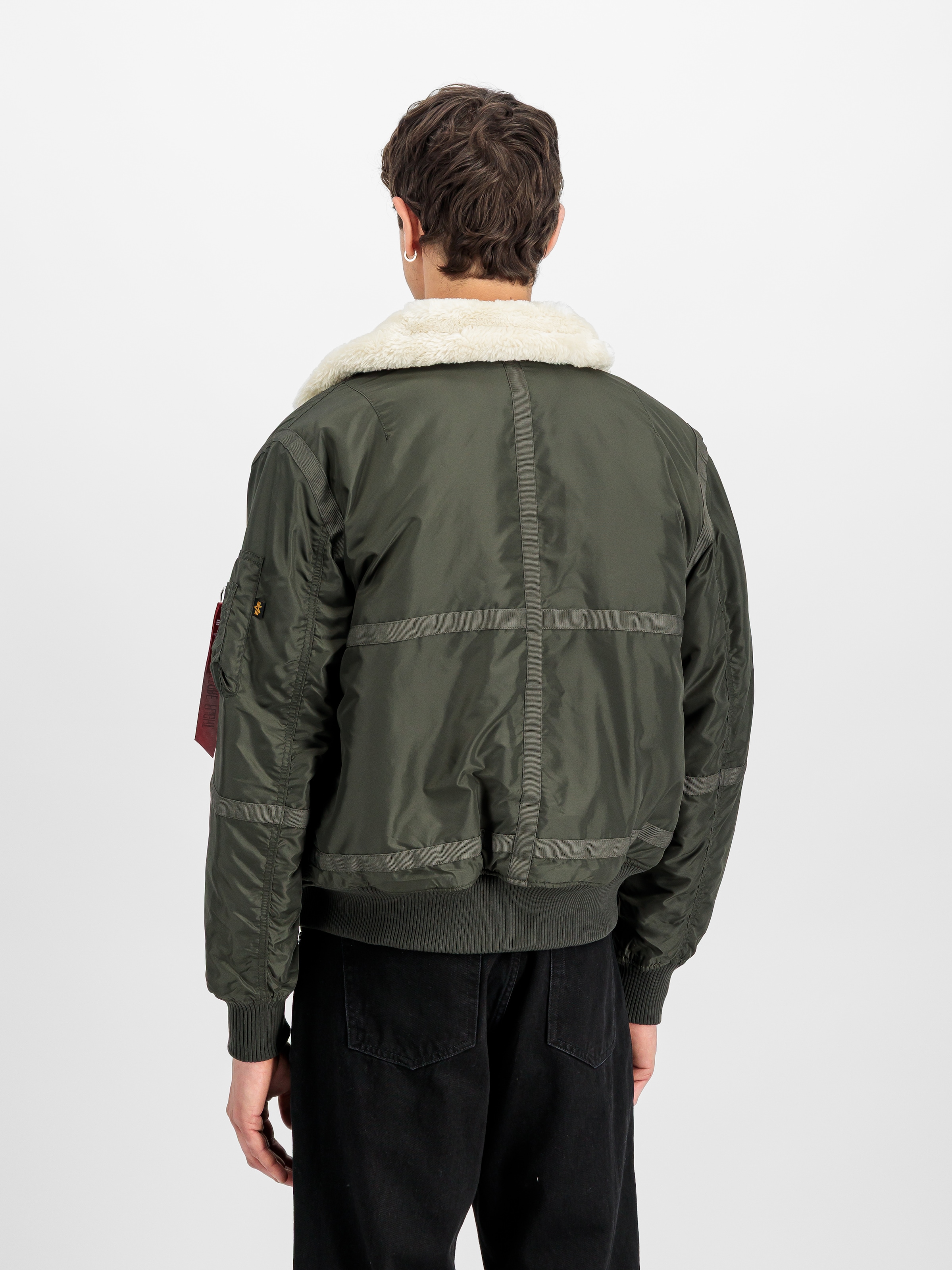 Alpha Industries Bomberjacke »B15-3 TT« Kunstfaser, regular fit