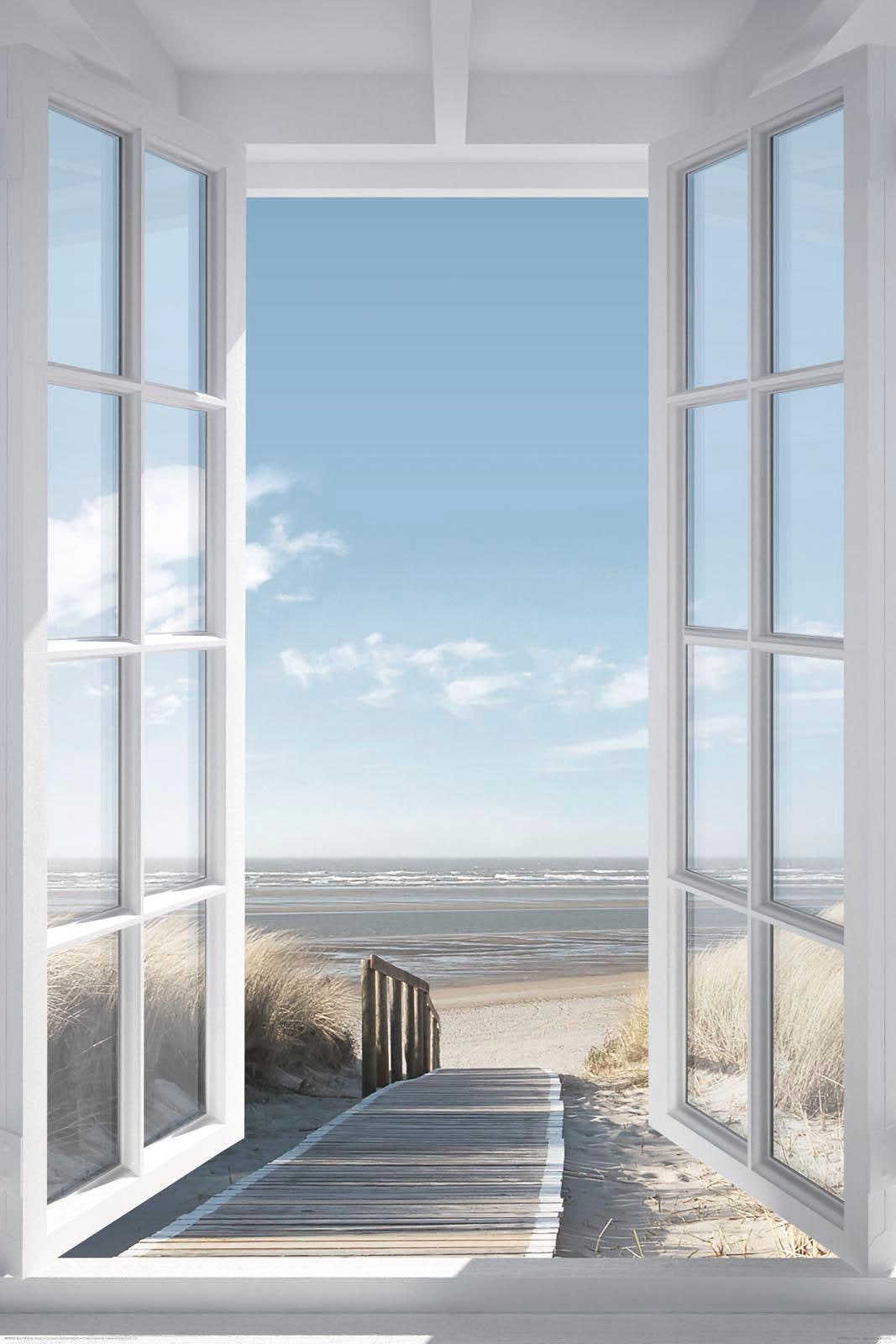 Deco-Panel »Fenster zur Nordsee«