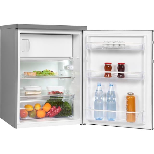 exquisit Kühlschrank, KS18-4-H-170E inoxlook, 85,0 cm hoch, 60,0 cm breit  online bestellen | UNIVERSAL