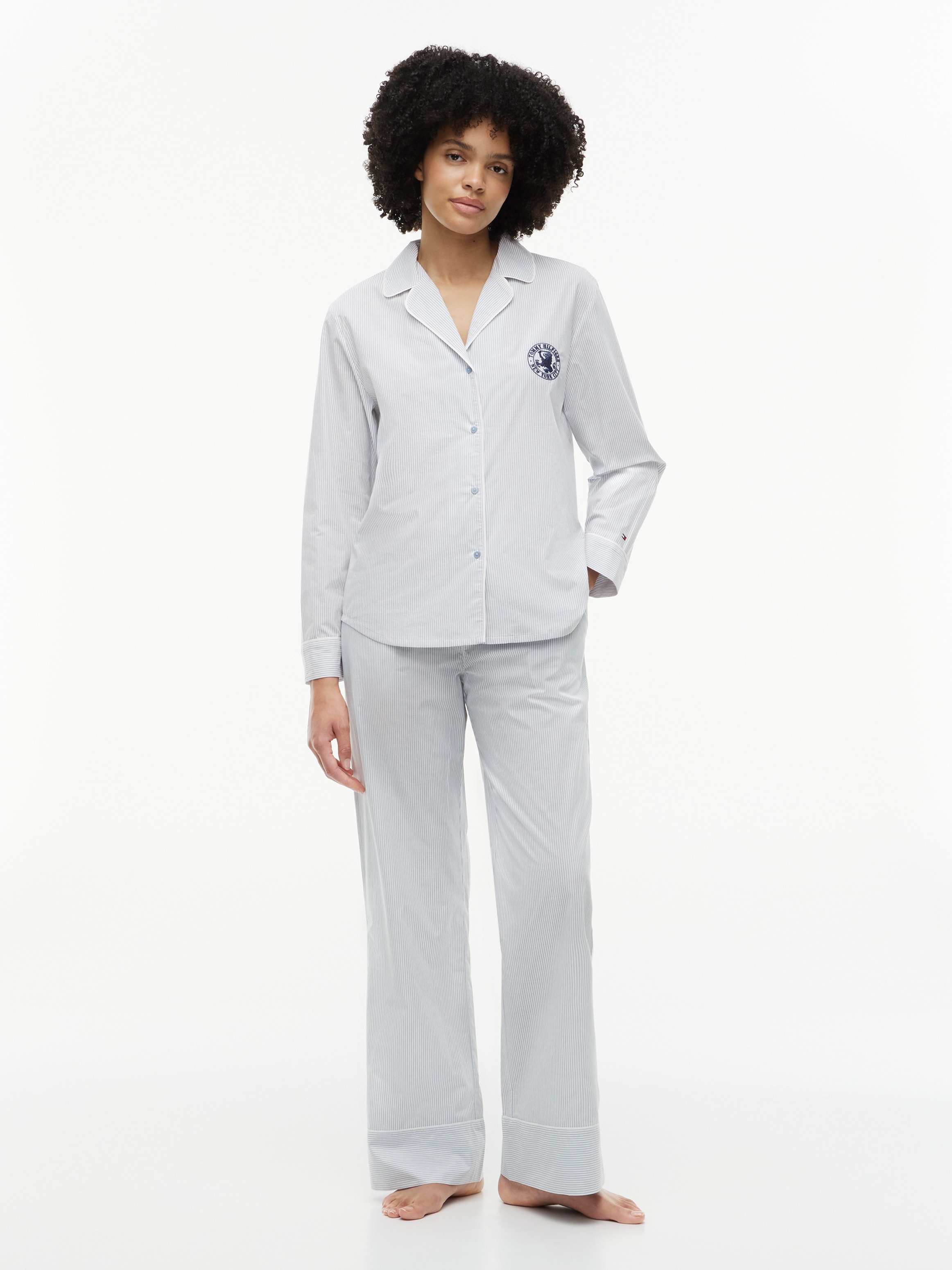 Tommy Hilfiger Underwear Pyjamahose »POPLIN PANTS«  aus Baumwoll-Popeline