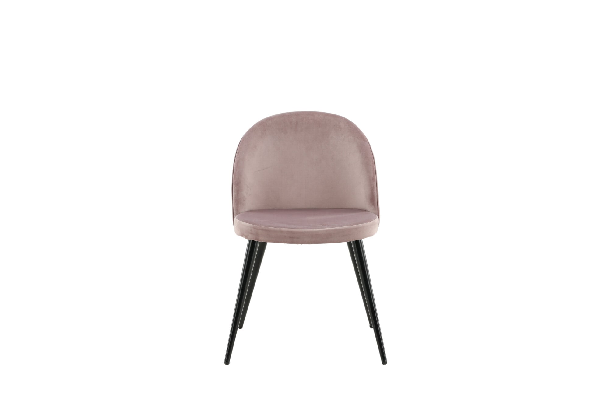 Venture Home Esszimmerstuhl »Velvet, 2er-Set Esszimmerstühle mit Samtbezug, 150 kg belastbar« () 2 Stk.Polsterstuhl, weicher Bezug, Metallbeine, abgerundet