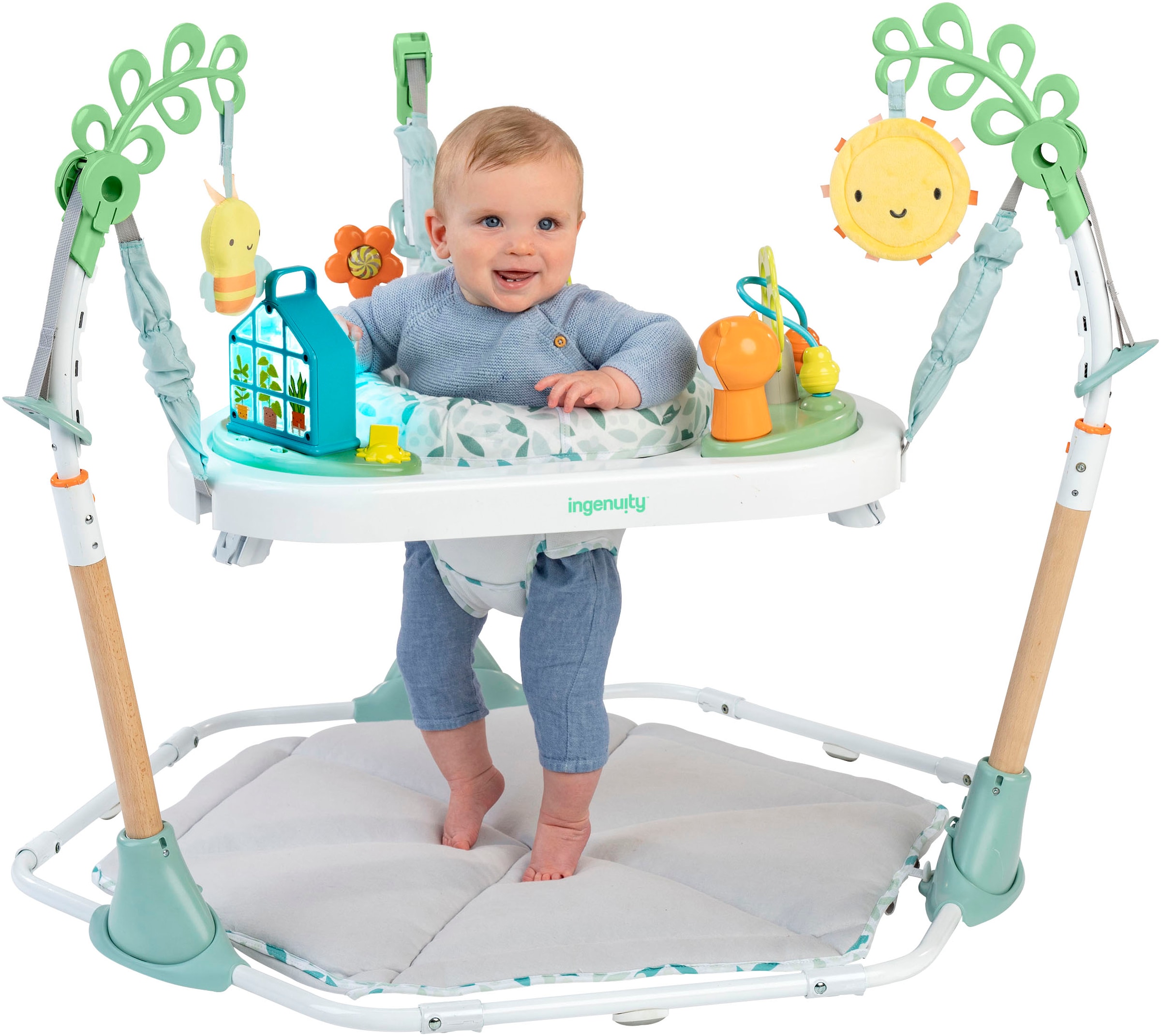 ingenuity Spielcenter »Tummy to Toes™ 6-in-1 Milestones Center«, mit Licht und Sound