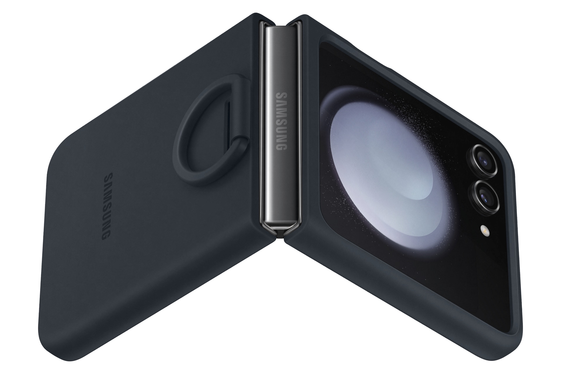 Samsung Handyhülle »Silicone Case with Ring«, für Samsung Galaxy Flip5