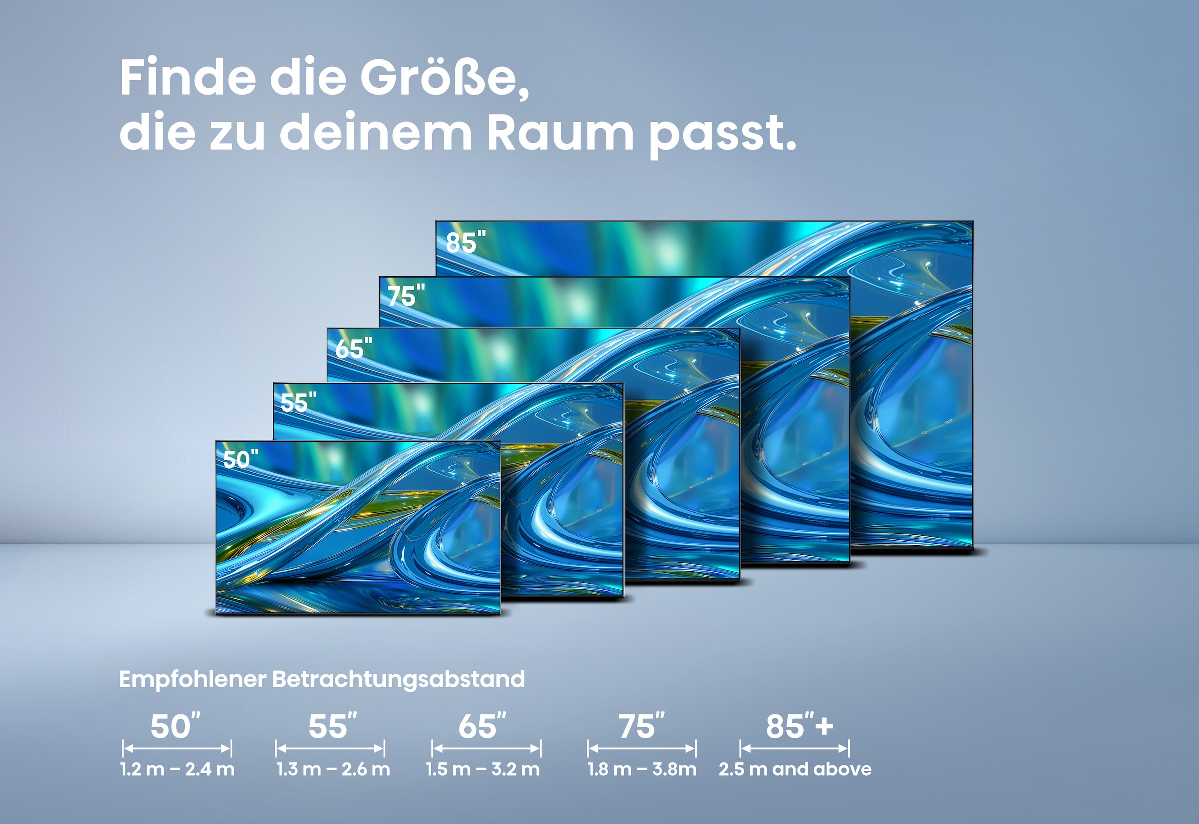 Hisense Mini-LED-Fernseher »50E8S« 126 cm/50 ″ Smart-TV