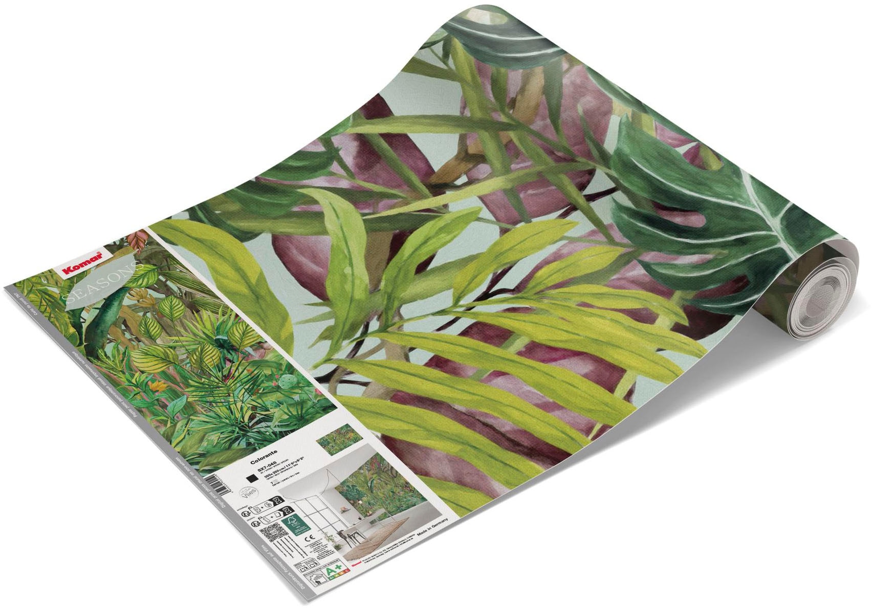 Komar Fototapete »Vlies Fototapete - Colorante - Größe 350 x 250 cm« Motiv | bedruckt glatt