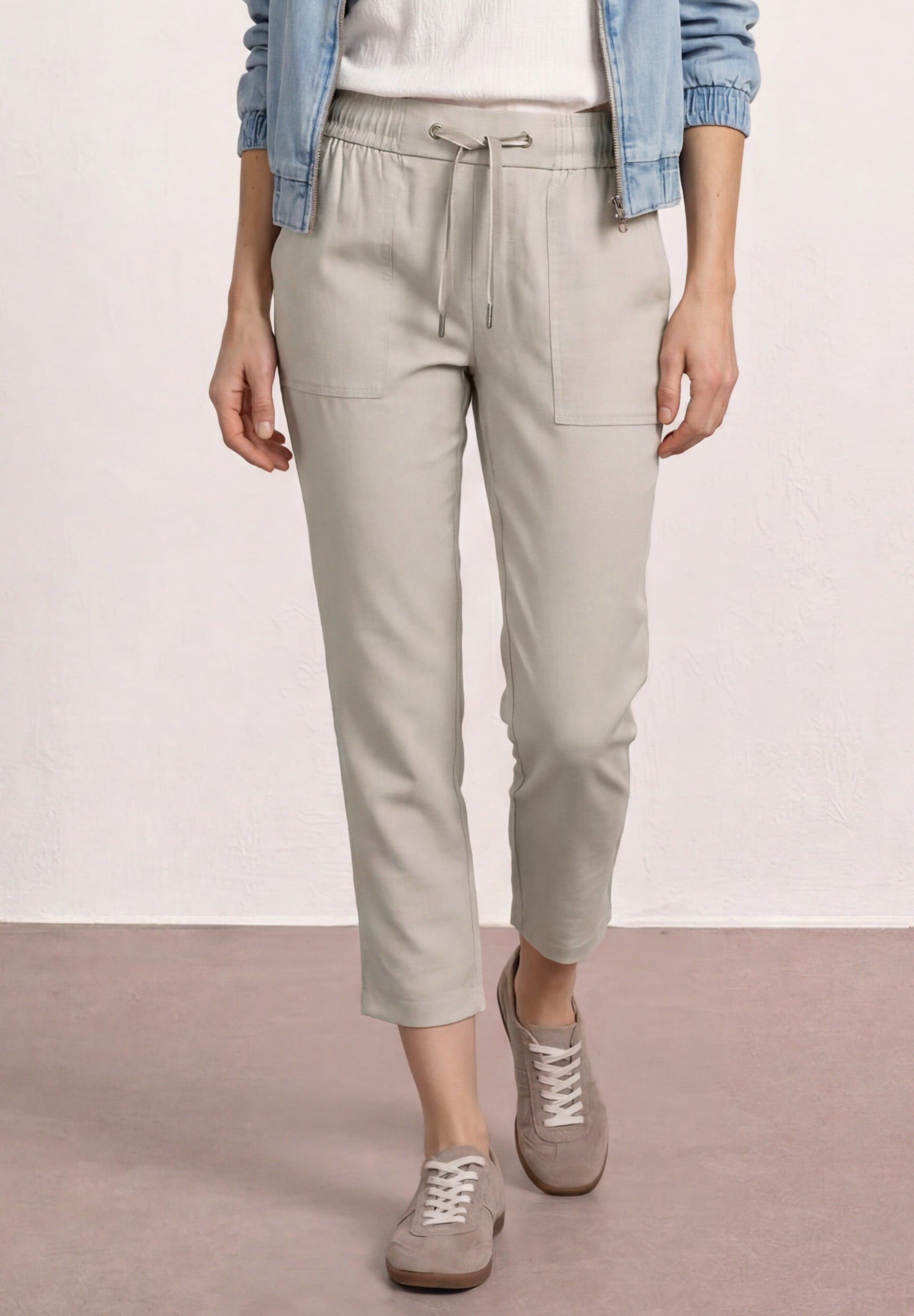 STREET ONE 7/8-Hose »Style Bonny«  melierte Optik, elastischer Bund