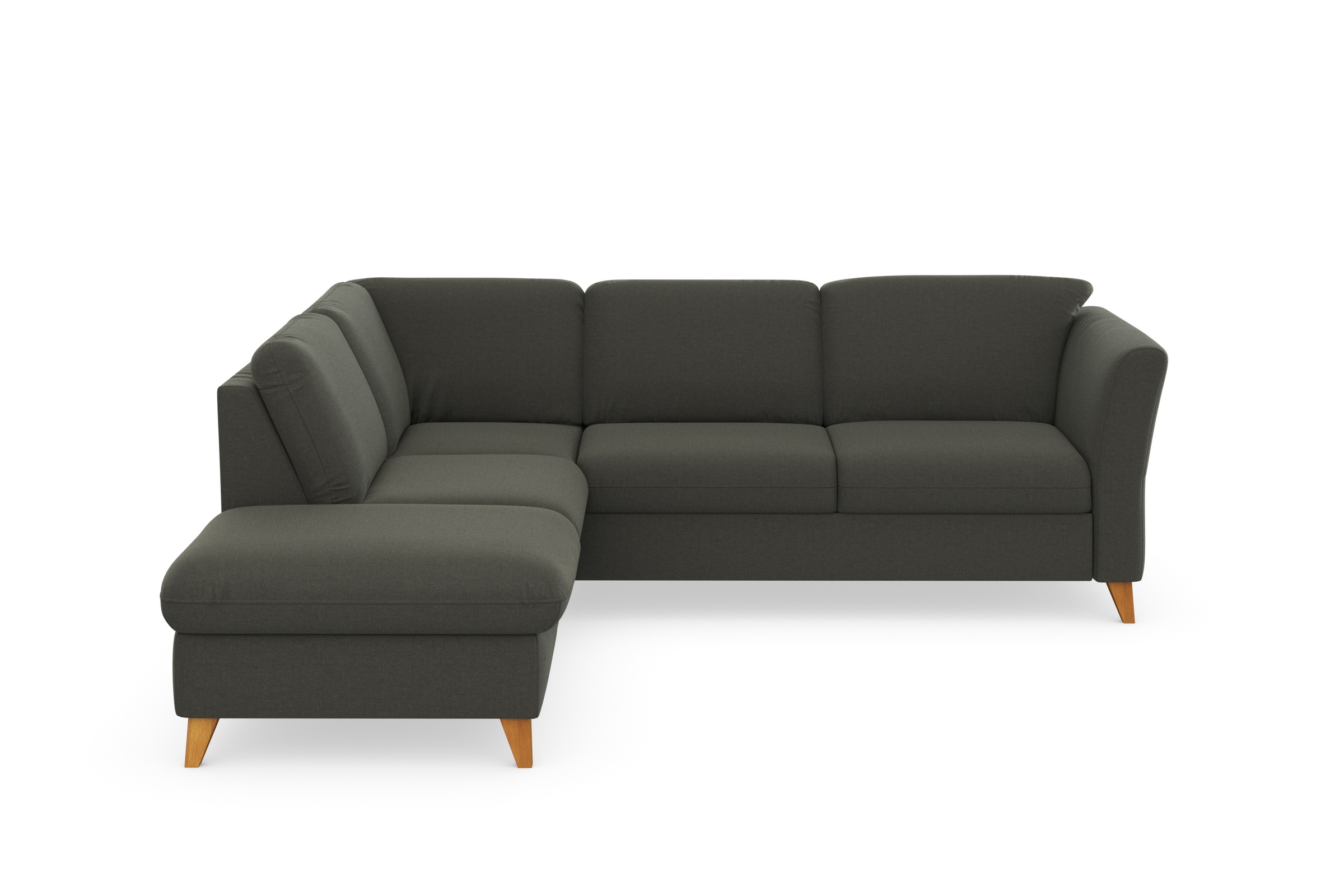 Home affaire Ecksofa »Trelleborg L-Form«, Federkern-Polsterung, wahlweise mit Bettfunktion und Stauraum