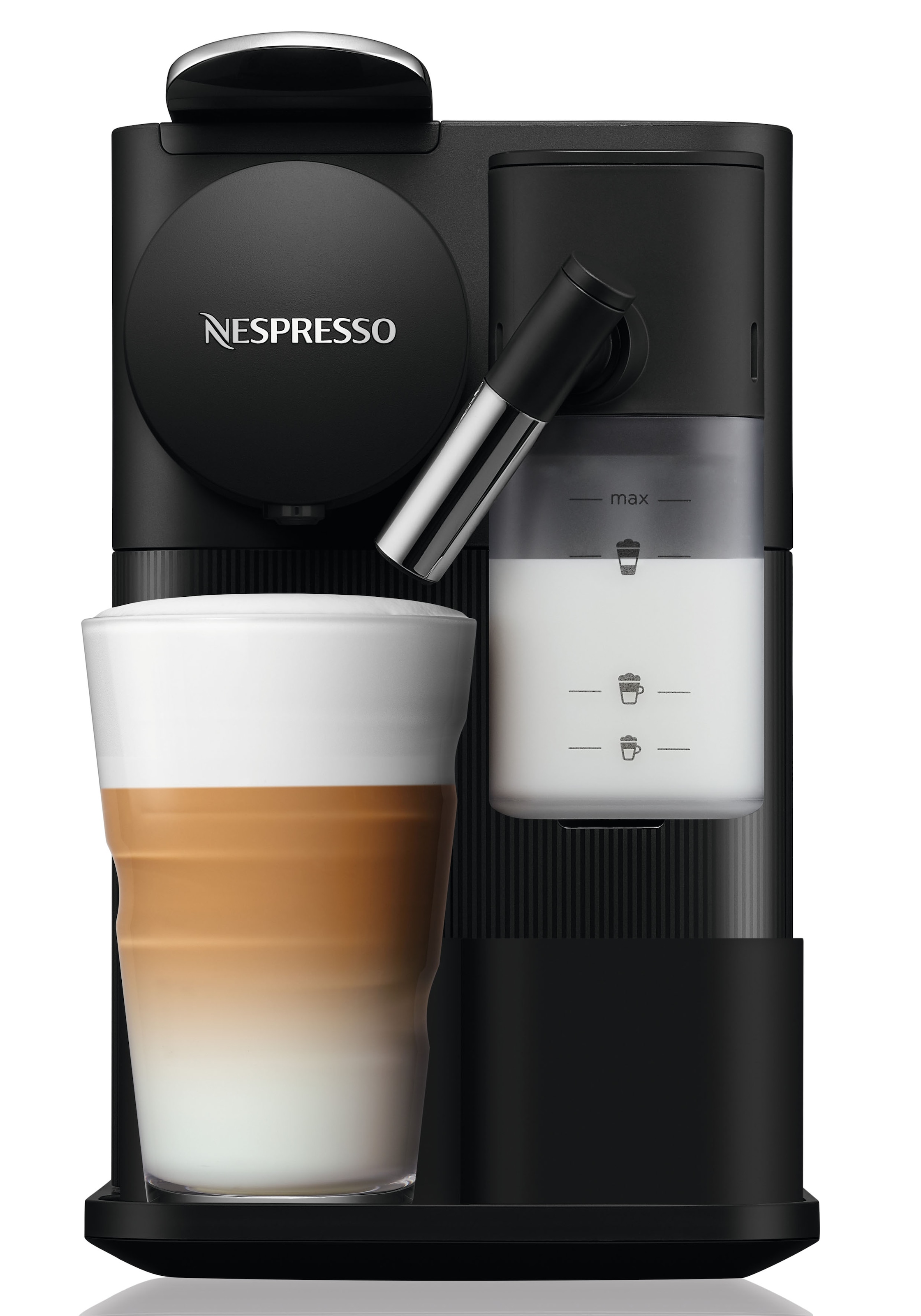 Nespresso Kapselmaschine »Lattissima One EN510.B von DeLonghi, Black«, inkl. Willkommenspaket mit 7 Kapseln