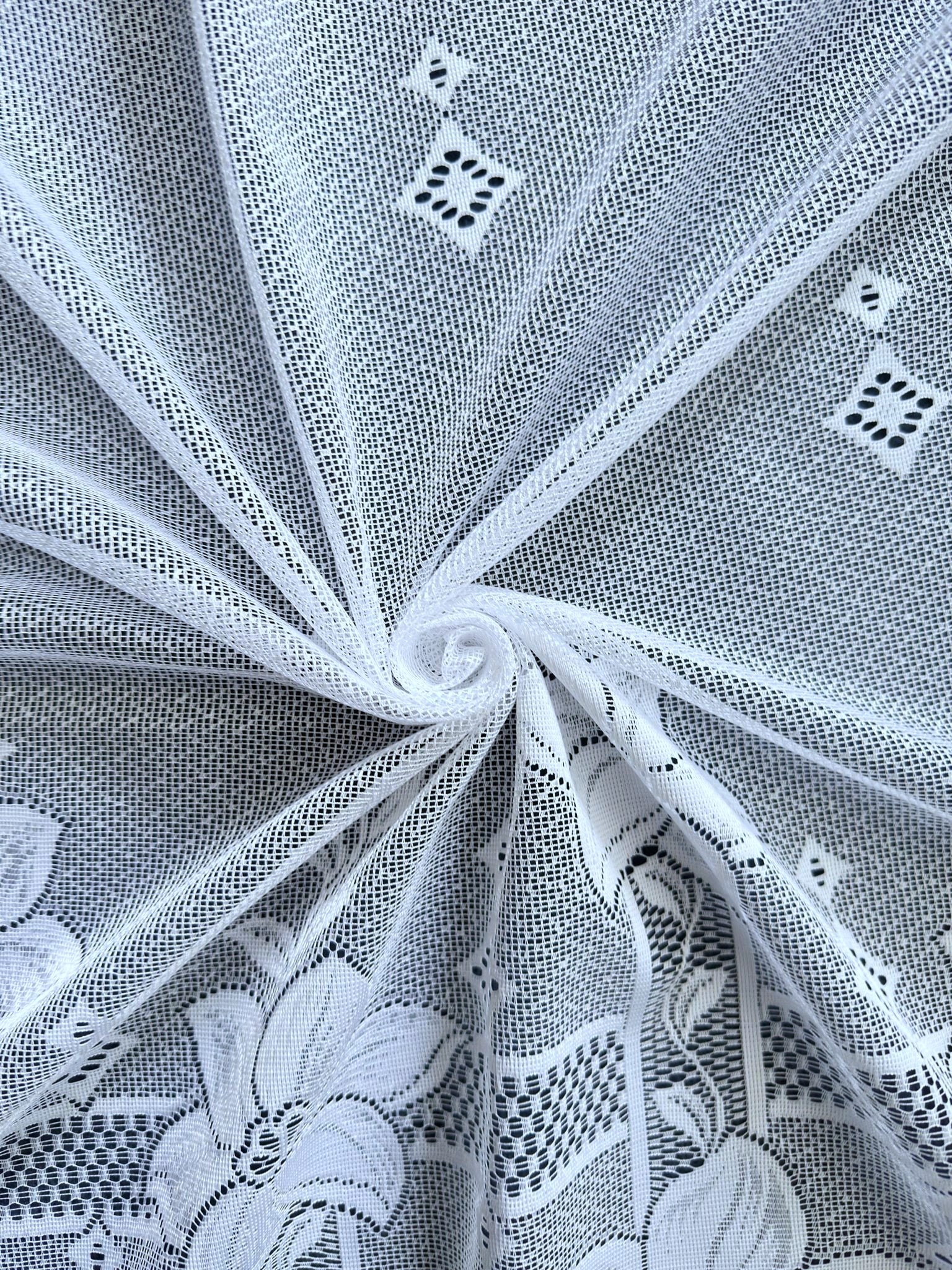 Weckbrodt Gardine »Ravenna« Kräuselband 1 Stk. tlg. Jacquard, Store, floral, Bordüre, Sockel, halbtransparent