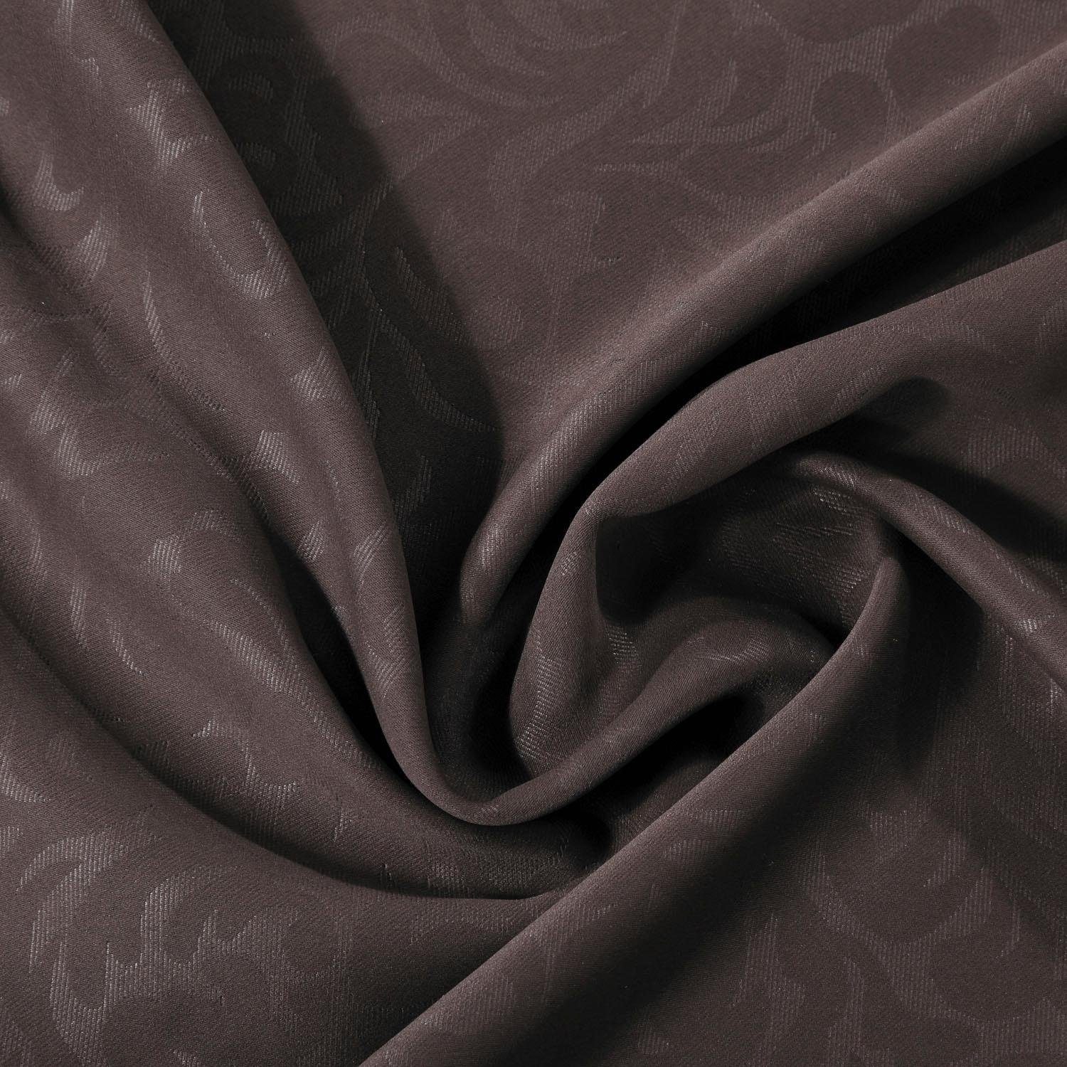 Gerster Vorhang »Kira«, (1 St.), HxB: 245x140, Deko Schlaufenschal mit Prägedruck