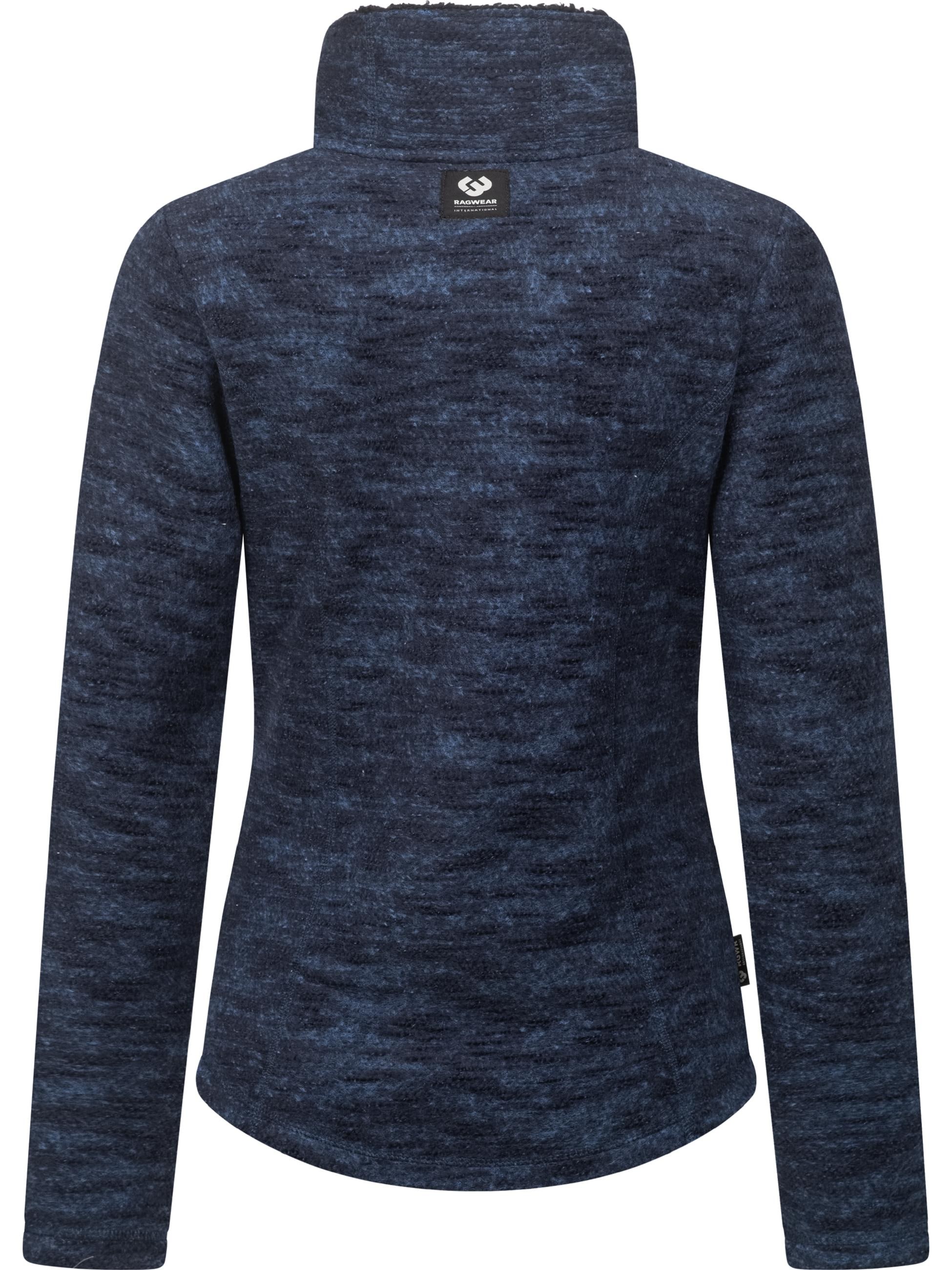 Ragwear Strickfleecejacke »Strickfleecejacke Saskie Melange«