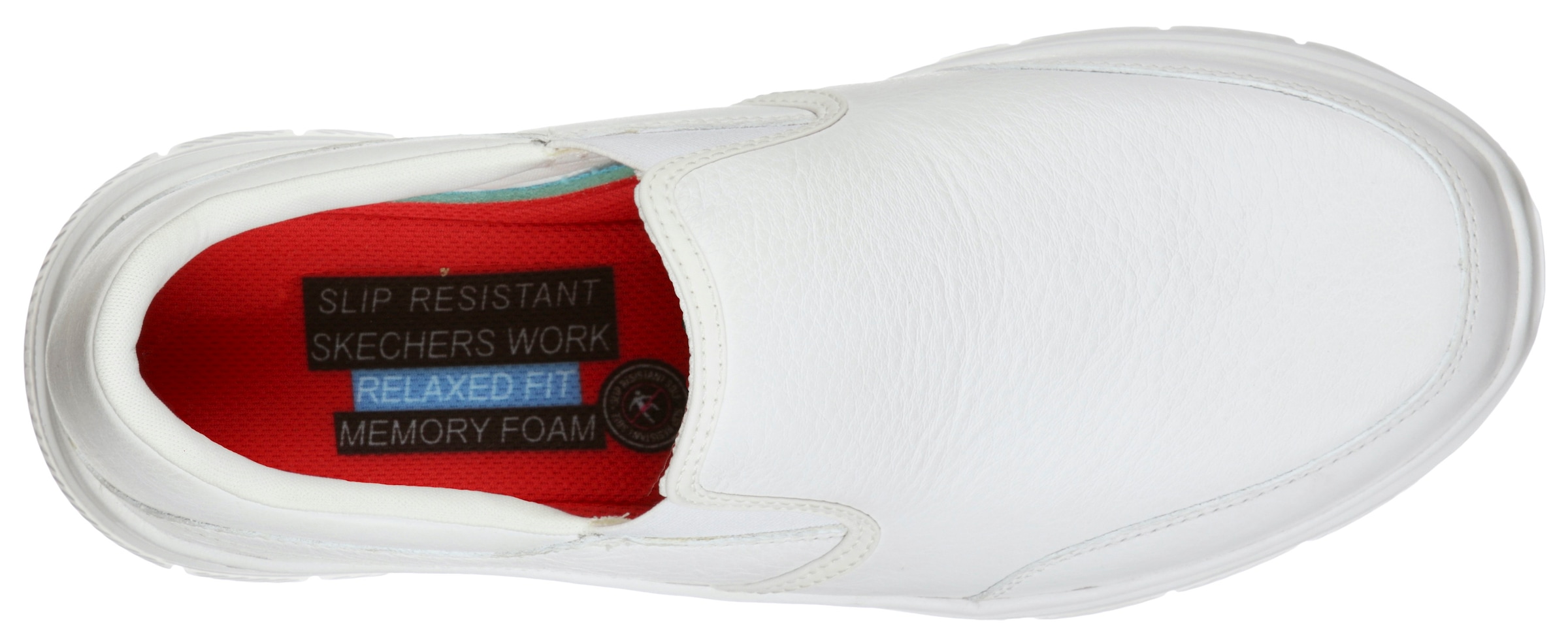 Skechers Berufsschuh »FLEX ADVANTAGE SR«, Slipper für Gastronomie, Pflege, Krankenhaus mit Stretcheinsatz