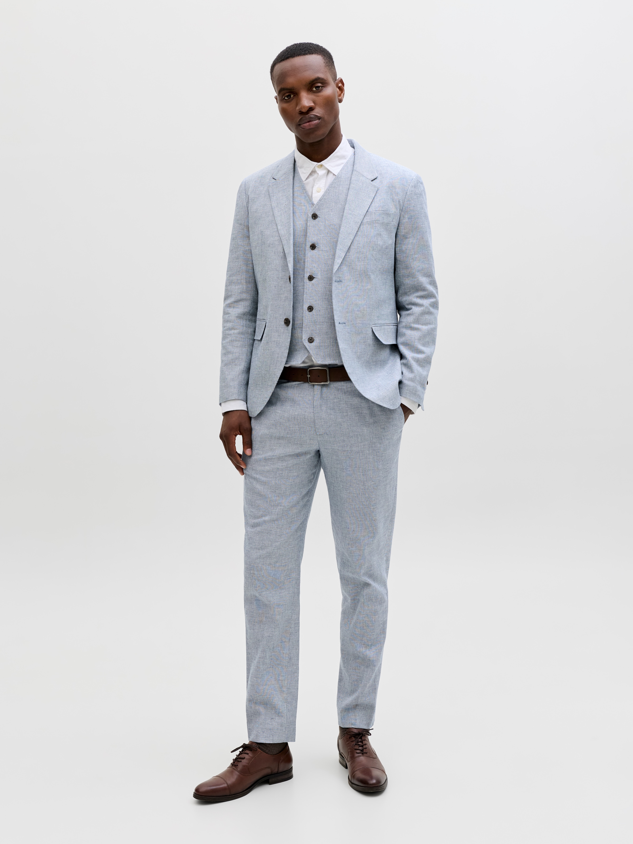 Jack & Jones Sakko »JPRMARTIN SUMMER BLZ LINEN BLEND NO06 SN« Baumwollmischung, slim fit