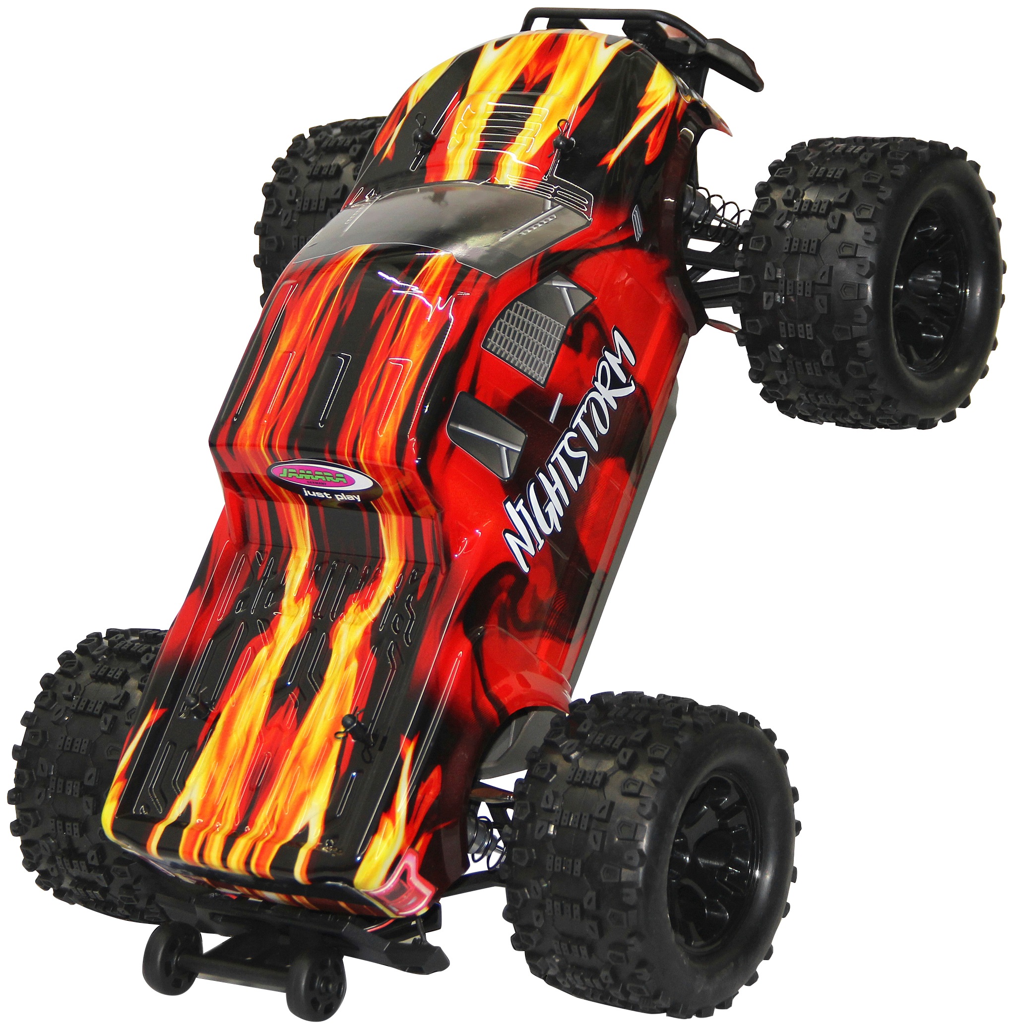 Jamara RC-Monstertruck »Nightstorm Monstertruck BL 4WD«, 1:10, 2,4 GHz, mit LED