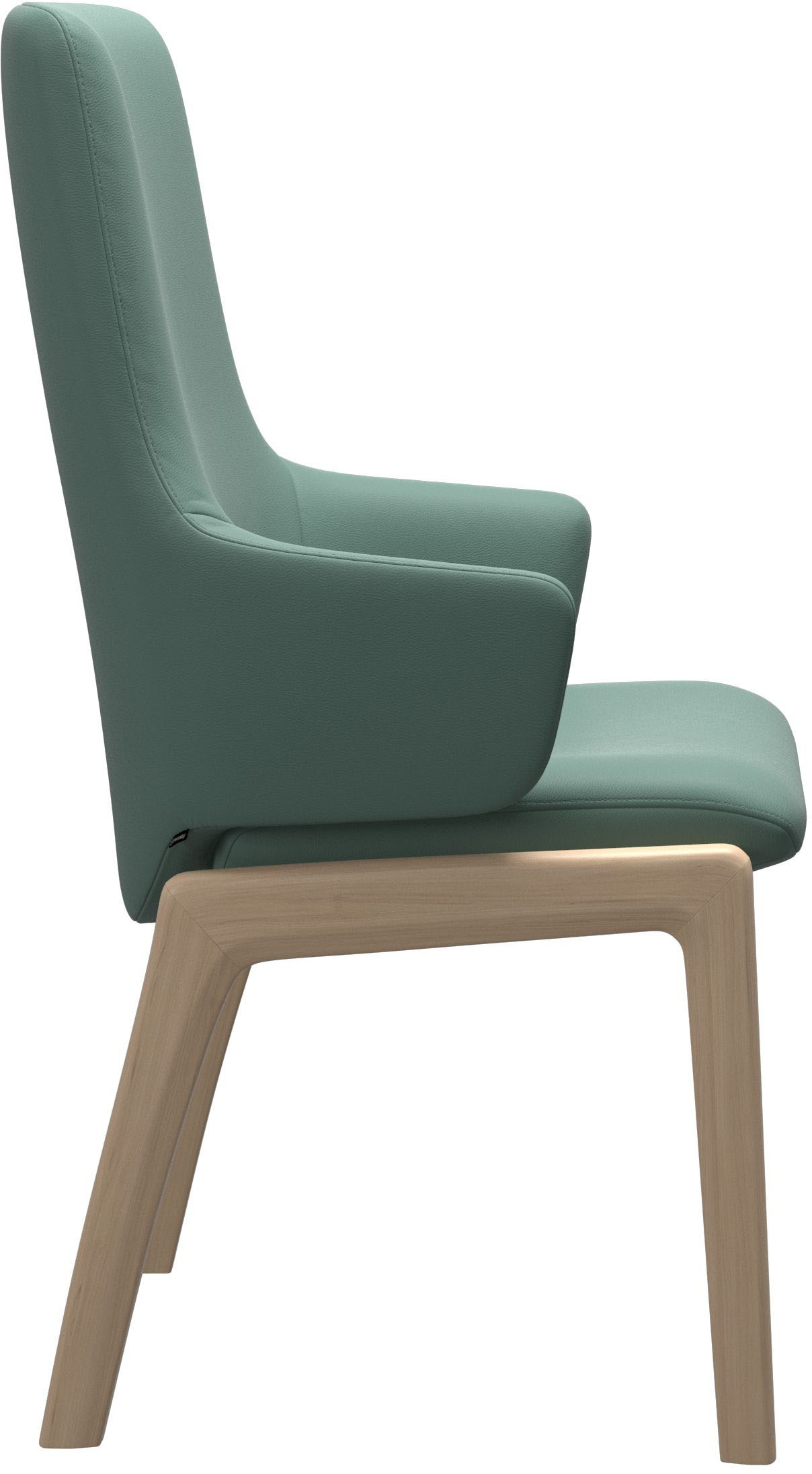 Stressless® Polsterstuhl »Laurel«, Leder PALOMA, High Back mit Armlehne, Größe L, mit abgerundeten Beinen in Walnuss