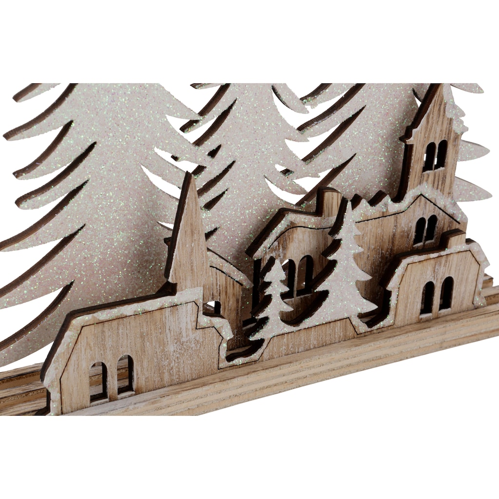 RIFFELMACHER & WEINBERGER Weihnachtsfigur »Winterwald-Silhouette, Weihnachtsdeko«