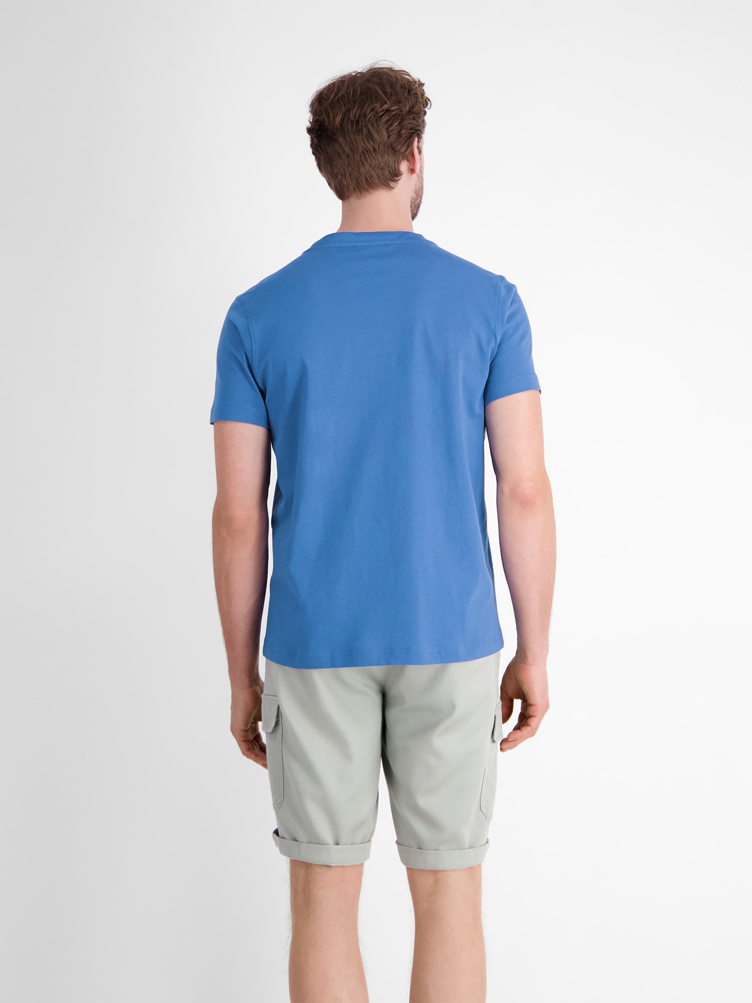 LERROS T-Shirt »LERROS Herren T-Shirt mit Brustprint«