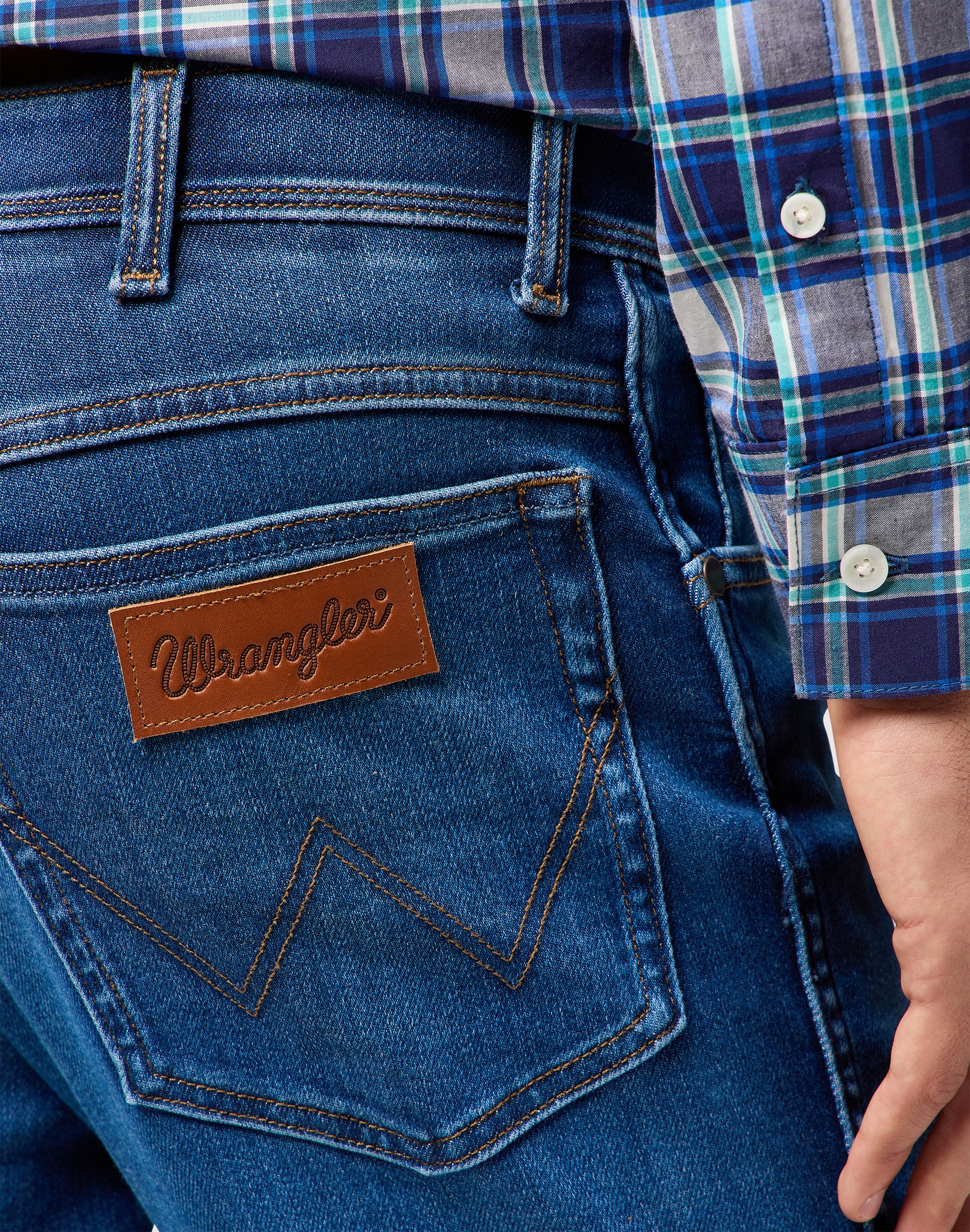 Wrangler Straight-Jeans »TEXAS FREE TO STRETCH«, Free to stretch material