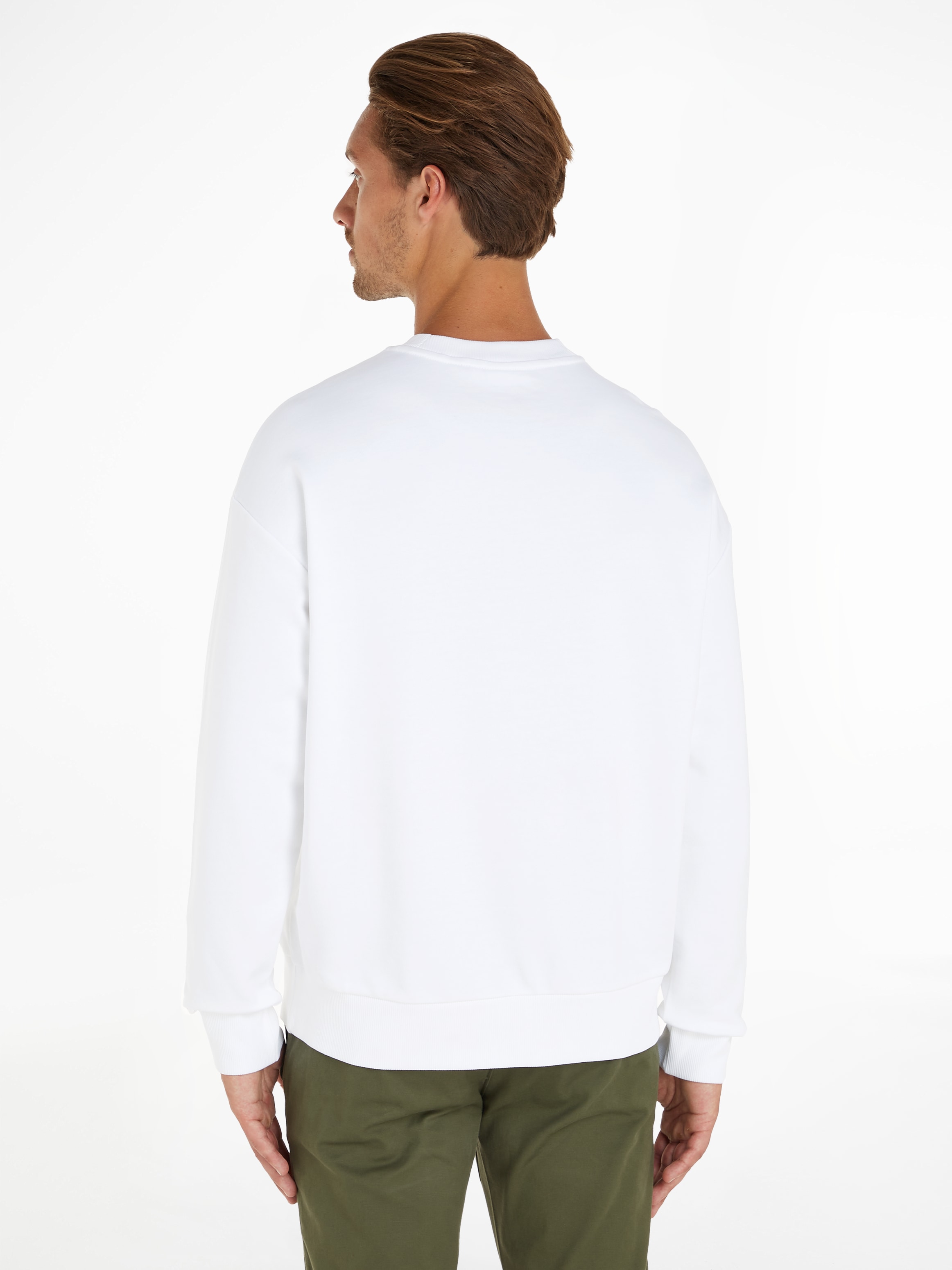 Calvin Klein Sweatshirt »HERO COMFORT LOGO bei Markenlabel ♕ mit SWEATSHIRT«