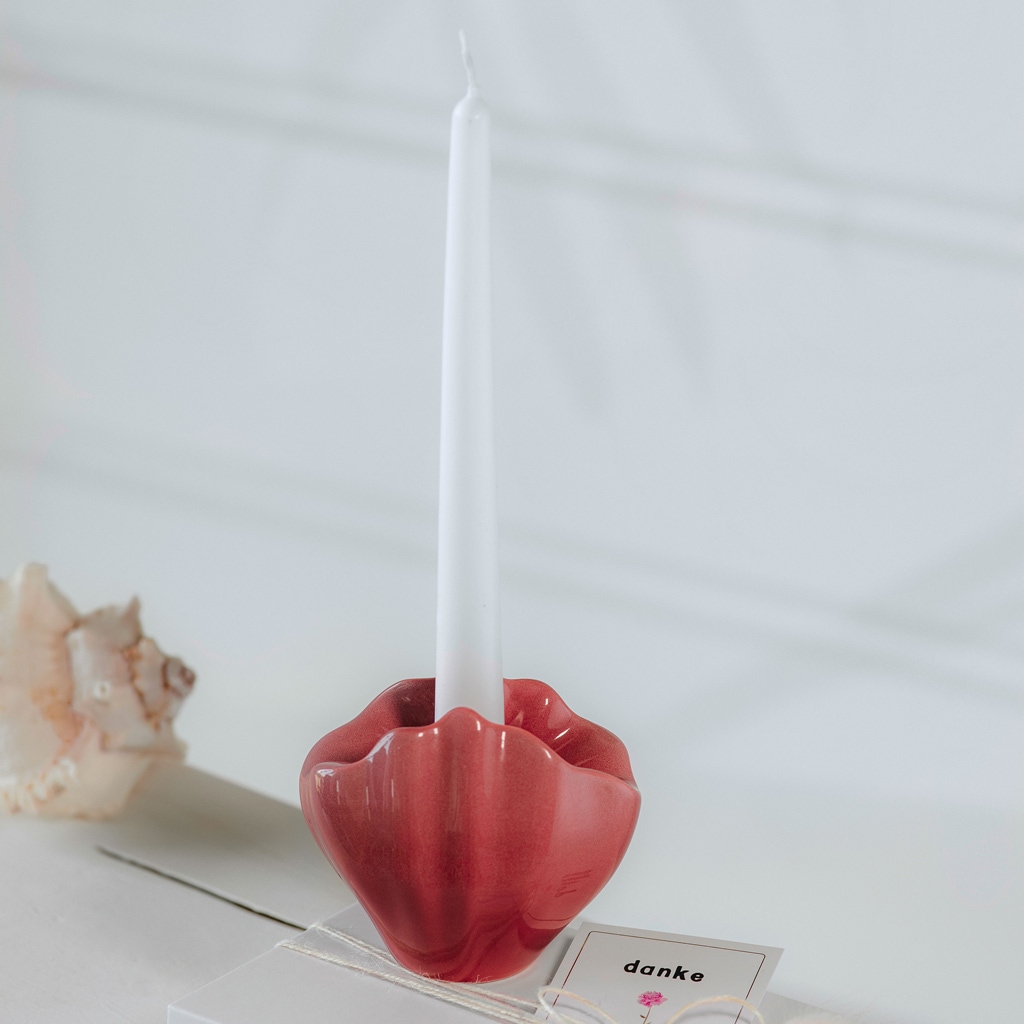like. by Villeroy & Boch Kerzenhalter »Kerzenständer Perlemor Home 11 x 8 x 10 cm rosa«