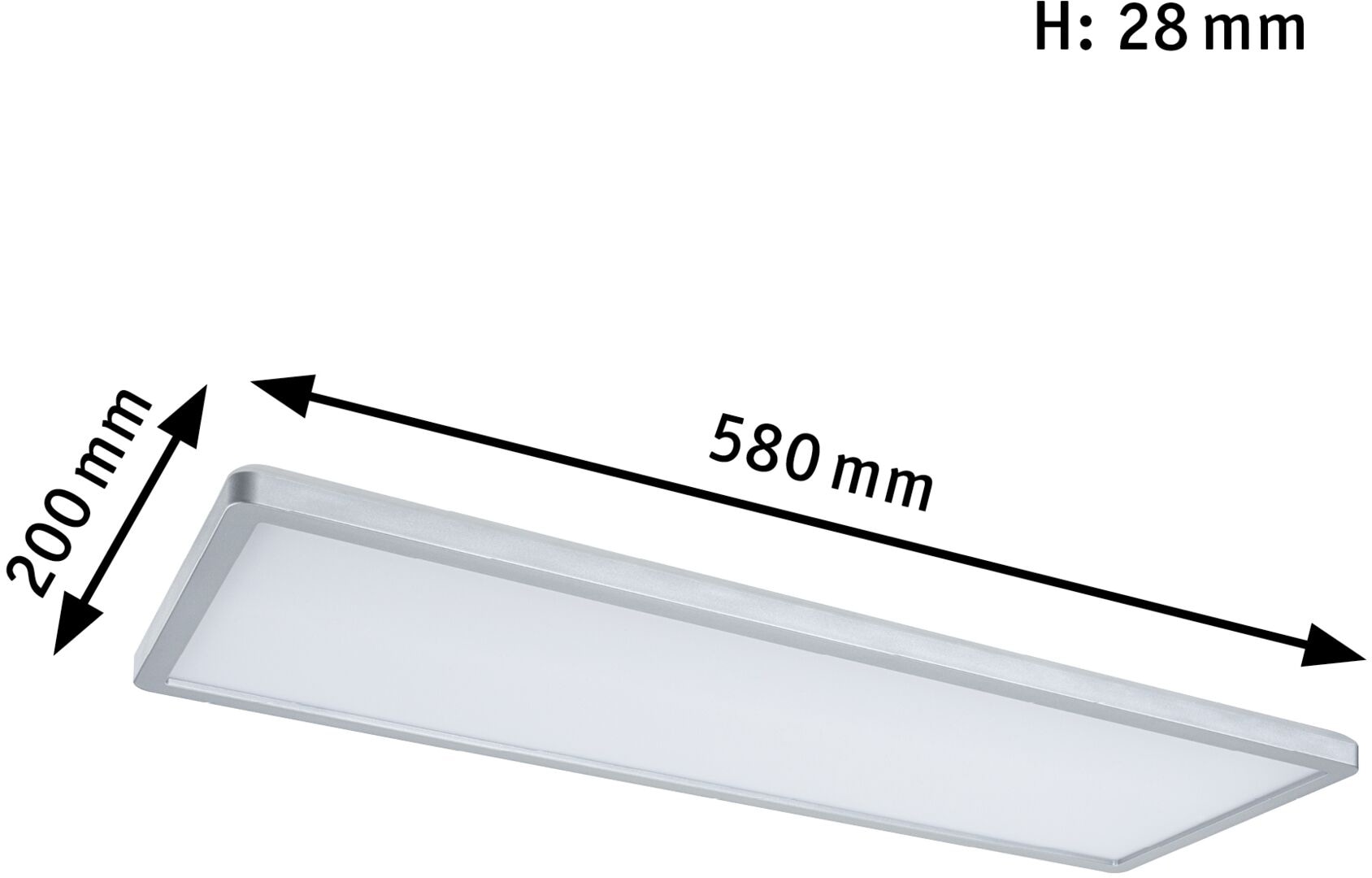 Paulmann LED Panel »Atria Shine«, 1 flammig