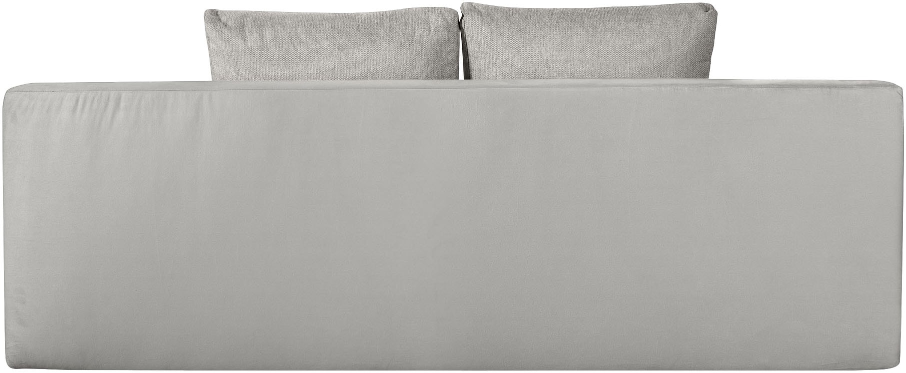 COLLECTION AB Schlafsofa »Chicago mit Bettfunktion, Schlafcouch«, inklusive Bettkasten, Cord-Samt Bezug, anthrazit