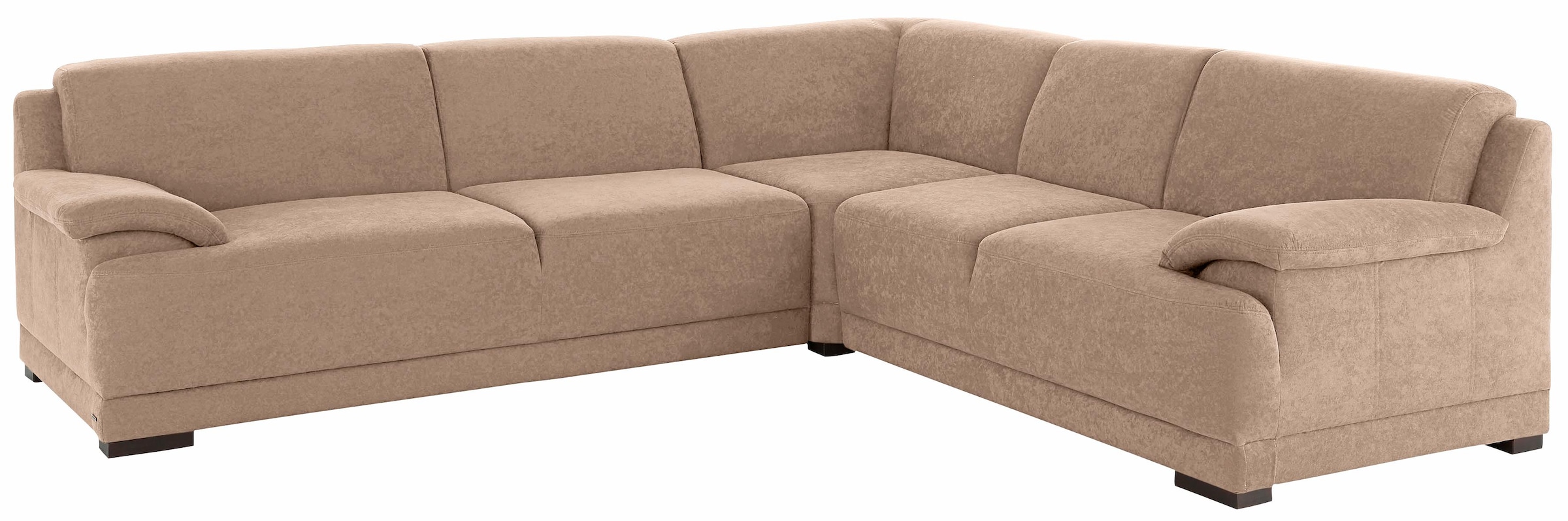 Home affaire Ecksofa »Telos mit Boxspring Unterfederung für hohen Komfort, L-Form«, mit Boxspring-Federung für tollen Sitzkomfort. Zeitlos und komfortabel