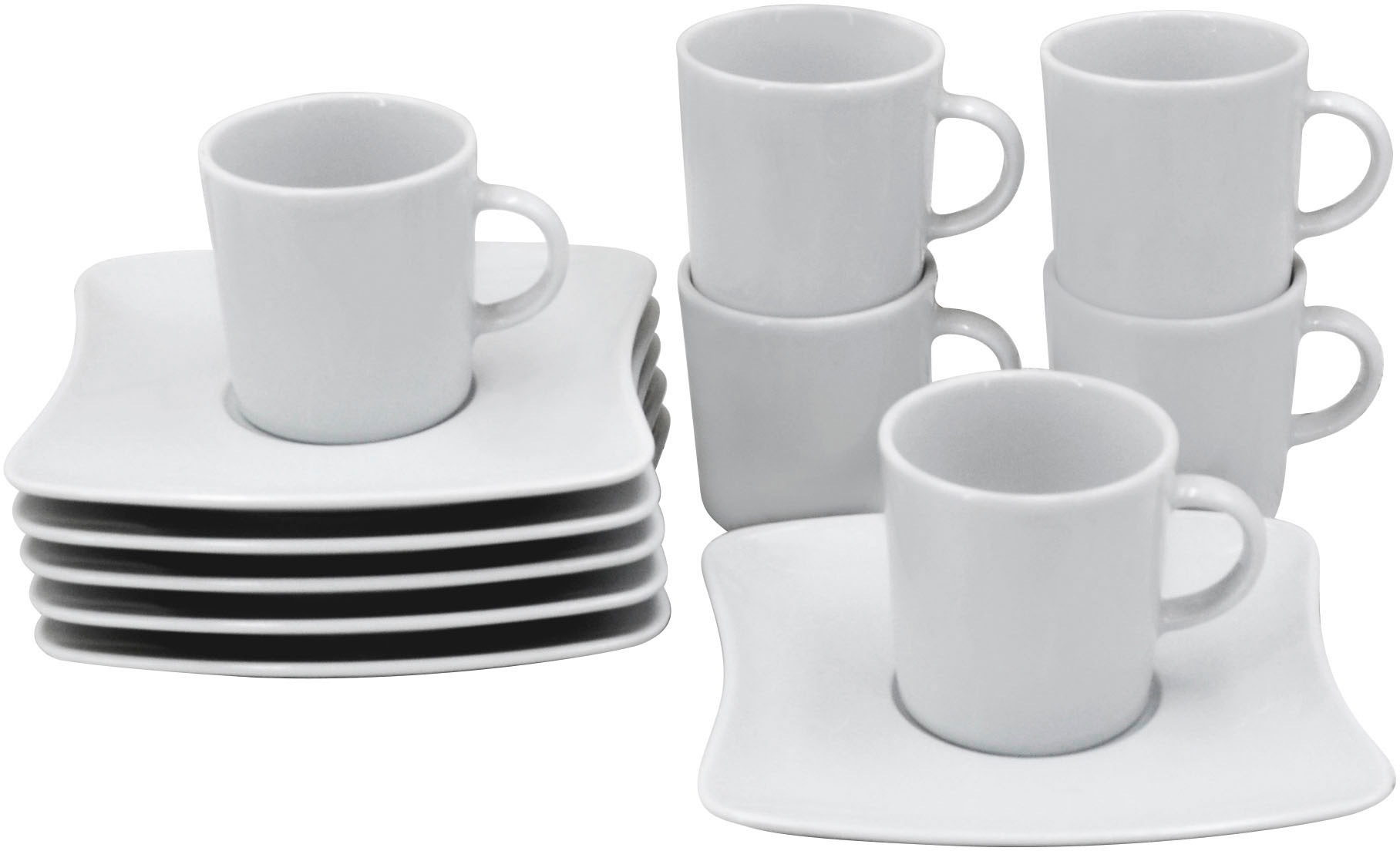 Retsch Arzberg Espressotasse »SANDY« Klassisches Espressotassen Set - Made in Germany