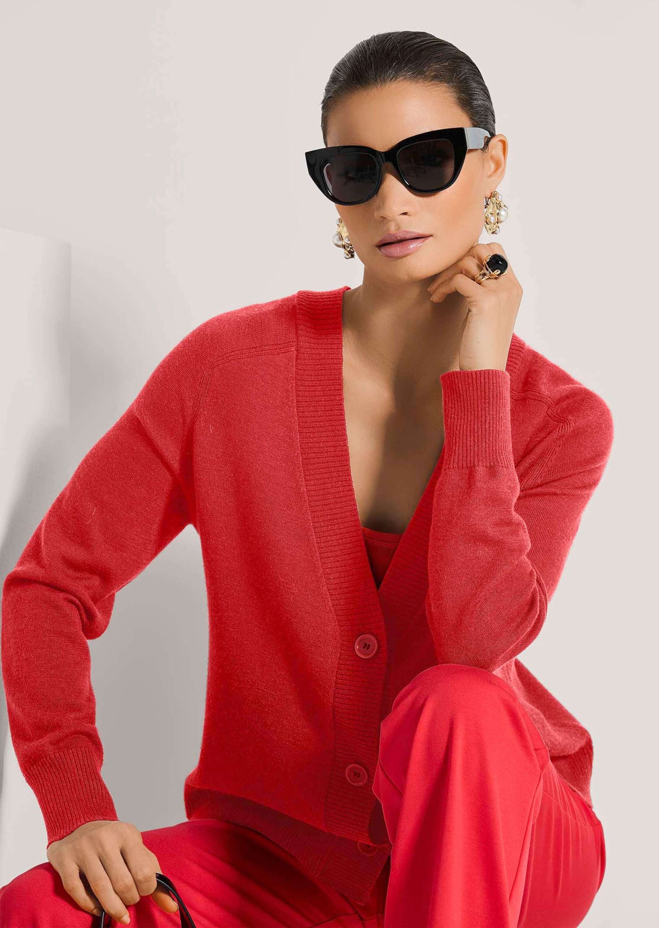 MADELEINE Strickjacke »Strickjacke Kurze Strickjacke«