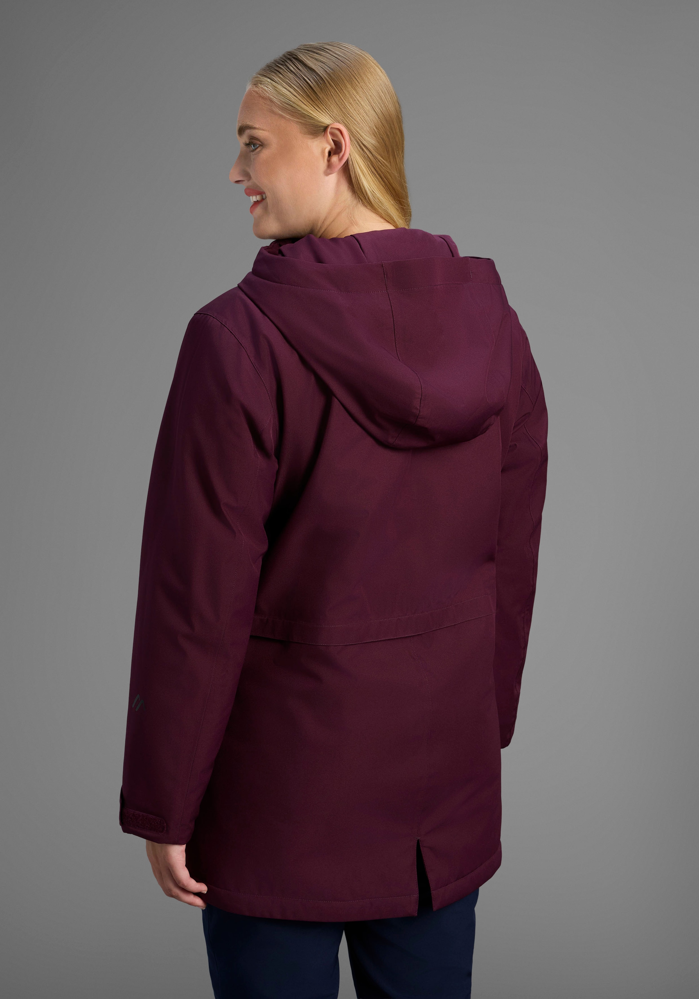 Maier Sports Winterjacke »DA-MANTEL MTEX EL. LISBON COAT« Wasser- & Winddicht & Atmungsaktiv