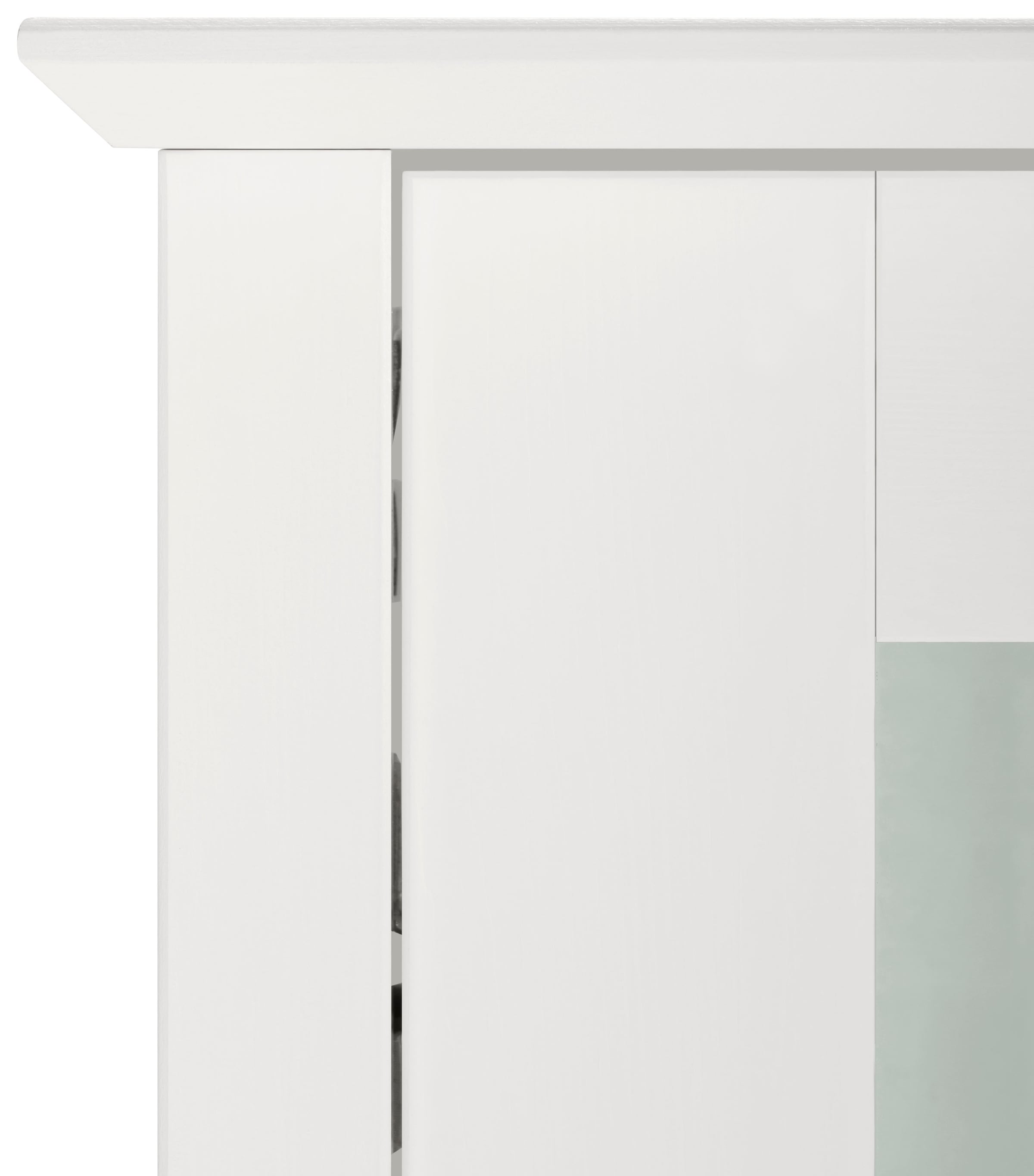 Home affaire Hängeschrank »Vili«, Badezimmerschrank, mit Glastüren, Breite 60 cm, aus Massivholz