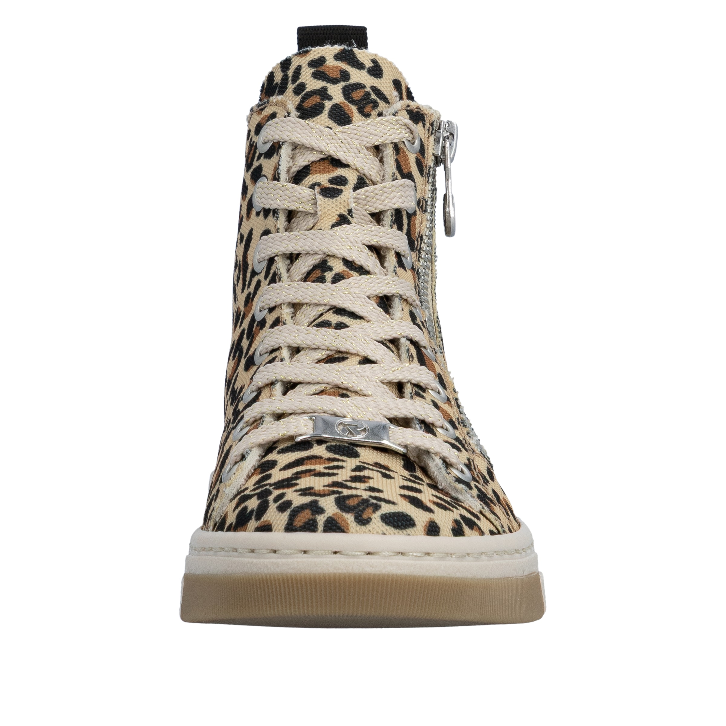 Rieker Schnürboots  High Top Sneaker, trendy Stiefelette mit seitlichem Reißverschluss