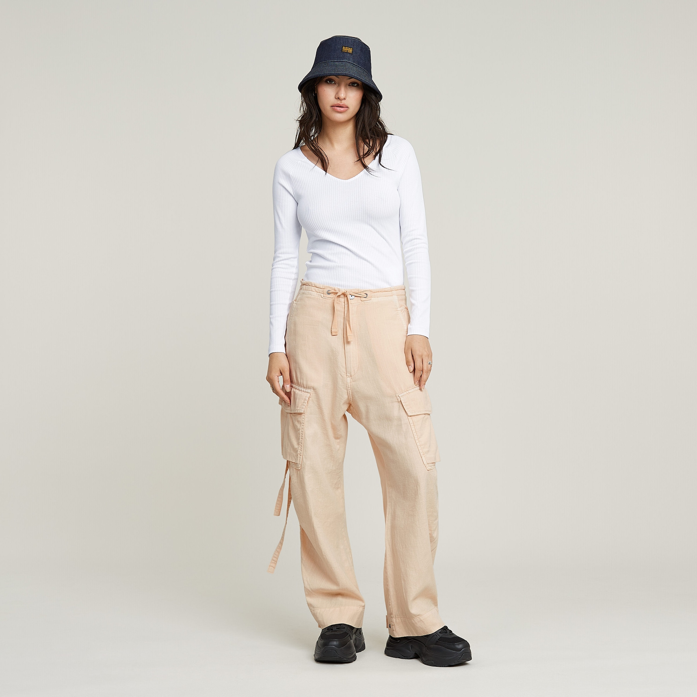 G-STAR Longsleeve »Slim Rib«, mit Stretchanteil