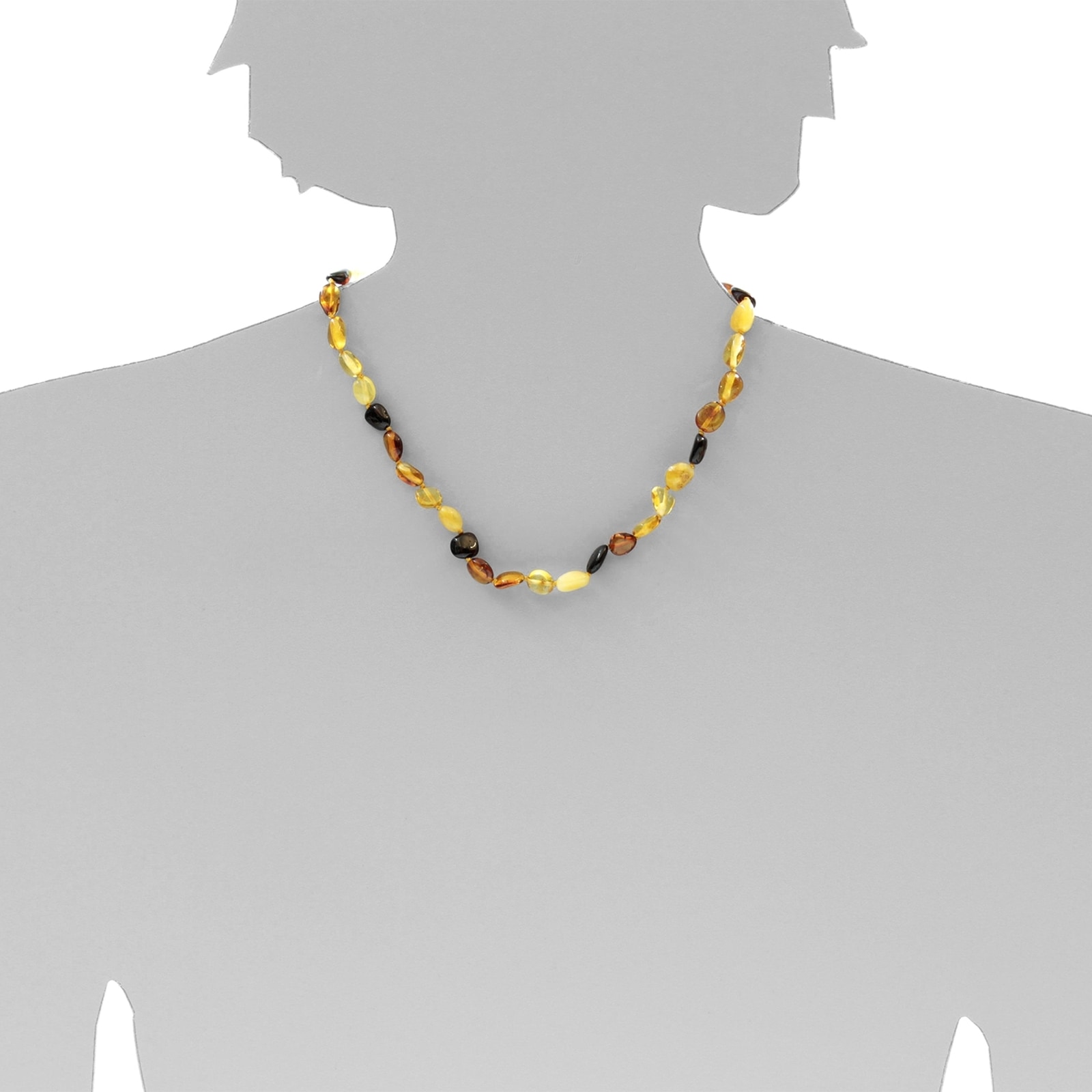 OSTSEE-SCHMUCK Kette ohne Anhänger »- Tocessa - Bernstein - ,«