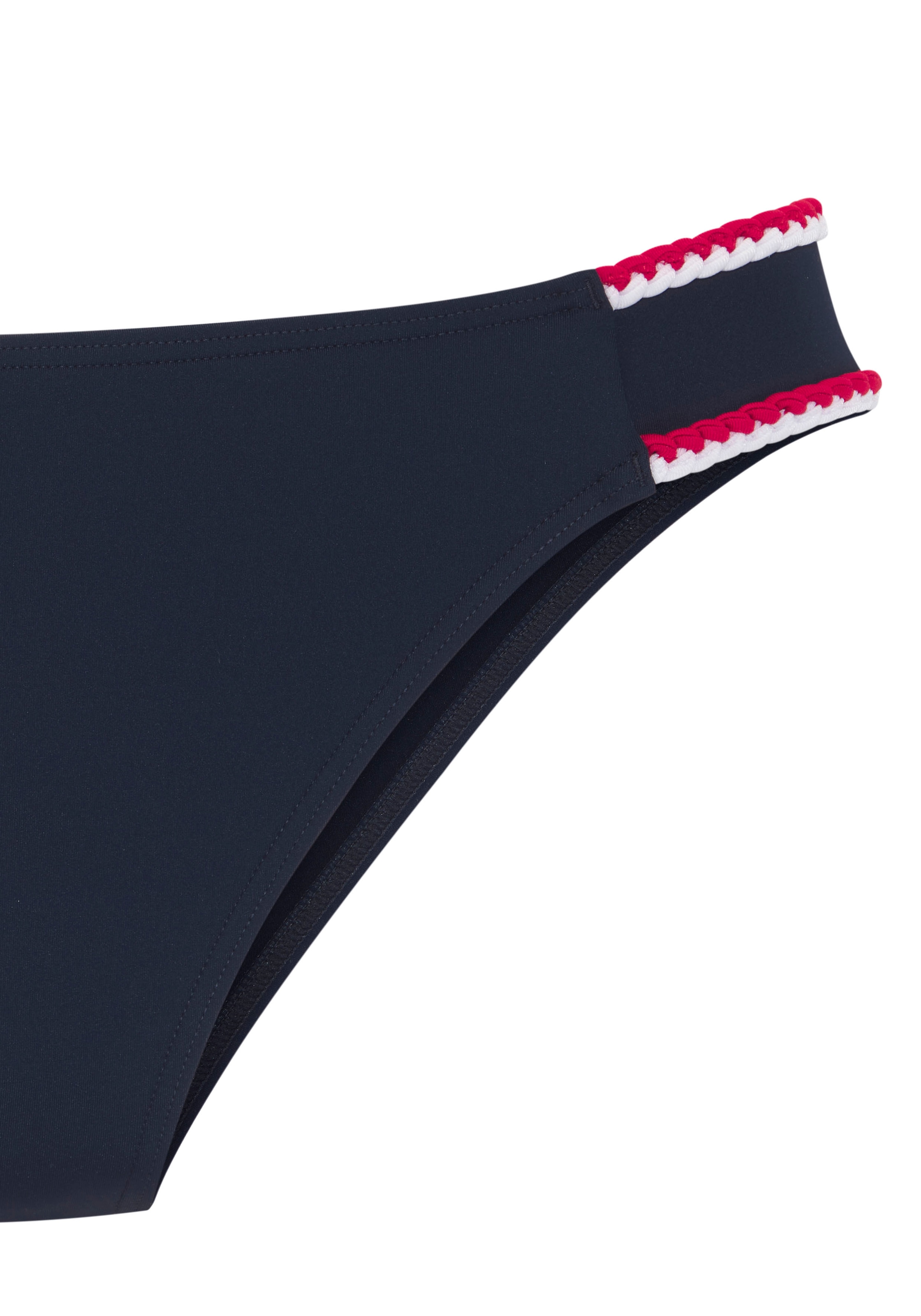 s.Oliver Bikini-Hose »Junis«, mit geflochtenen Details