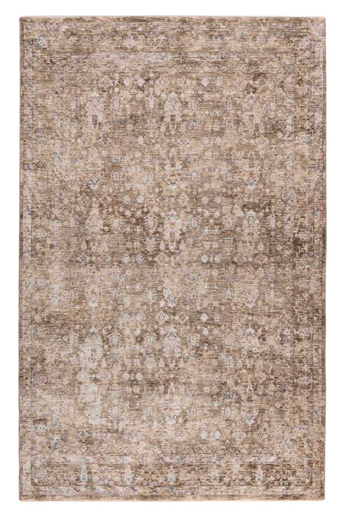 Obsession Teppich »My Everest 432« rechteckig 7 mm Höhe Orient-Optik, mit Fransen, Vintagedesign, Wohnzimmer, Schlafzimmer