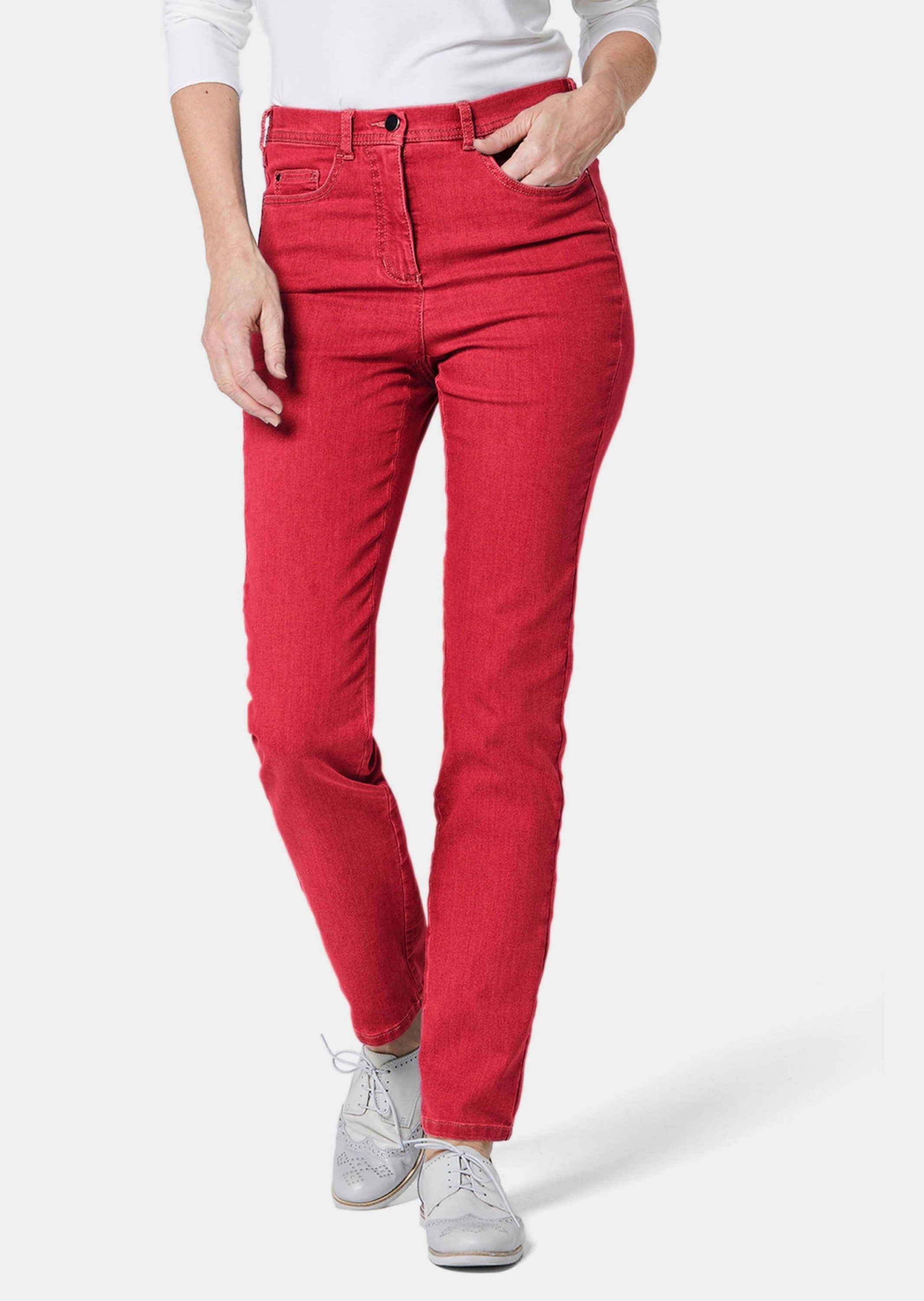 GOLDNER Regular-fit-Jeans »High-Stretch-Jeanshose LOUISA Bequeme High-Stretch-Jeanshose«