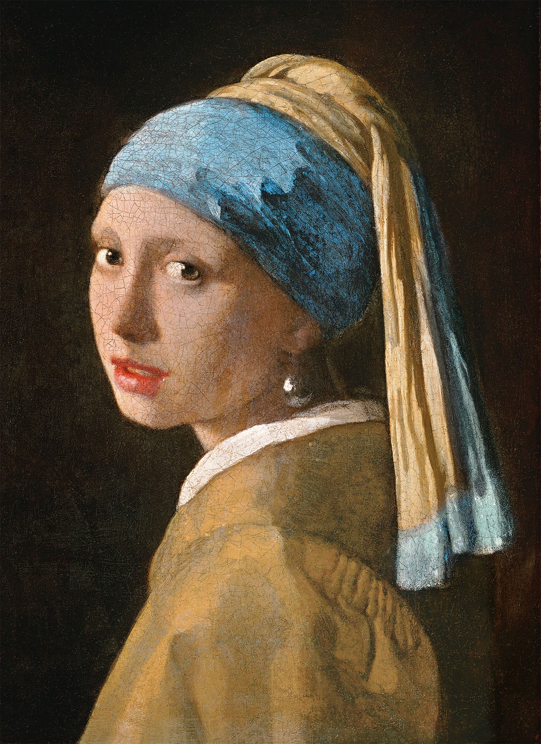 Clementoni® Puzzle »Museum Collection, Vermeer - Das Mädchen mit dem Perlenohrring«, Made in Europe, FSC® - schützt Wald - weltweit
